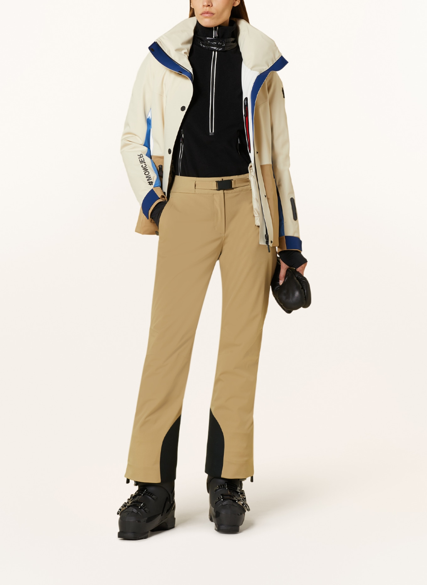 MONCLER GRENOBLE Lyžařské kalhoty, Barva: BÉŽOVÁ (Obrázek 2)
