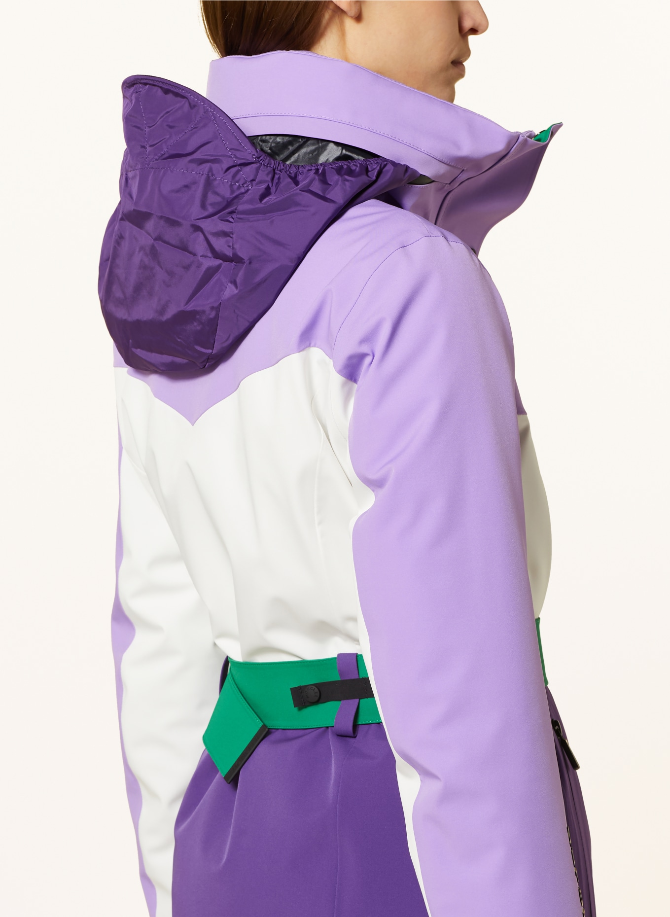MONCLER GRENOBLE Lyžařská bunda HAINET, Barva: FIALOVÁ/ BÍLÁ/ TMAVĚ FIALOVÁ (Obrázek 6)