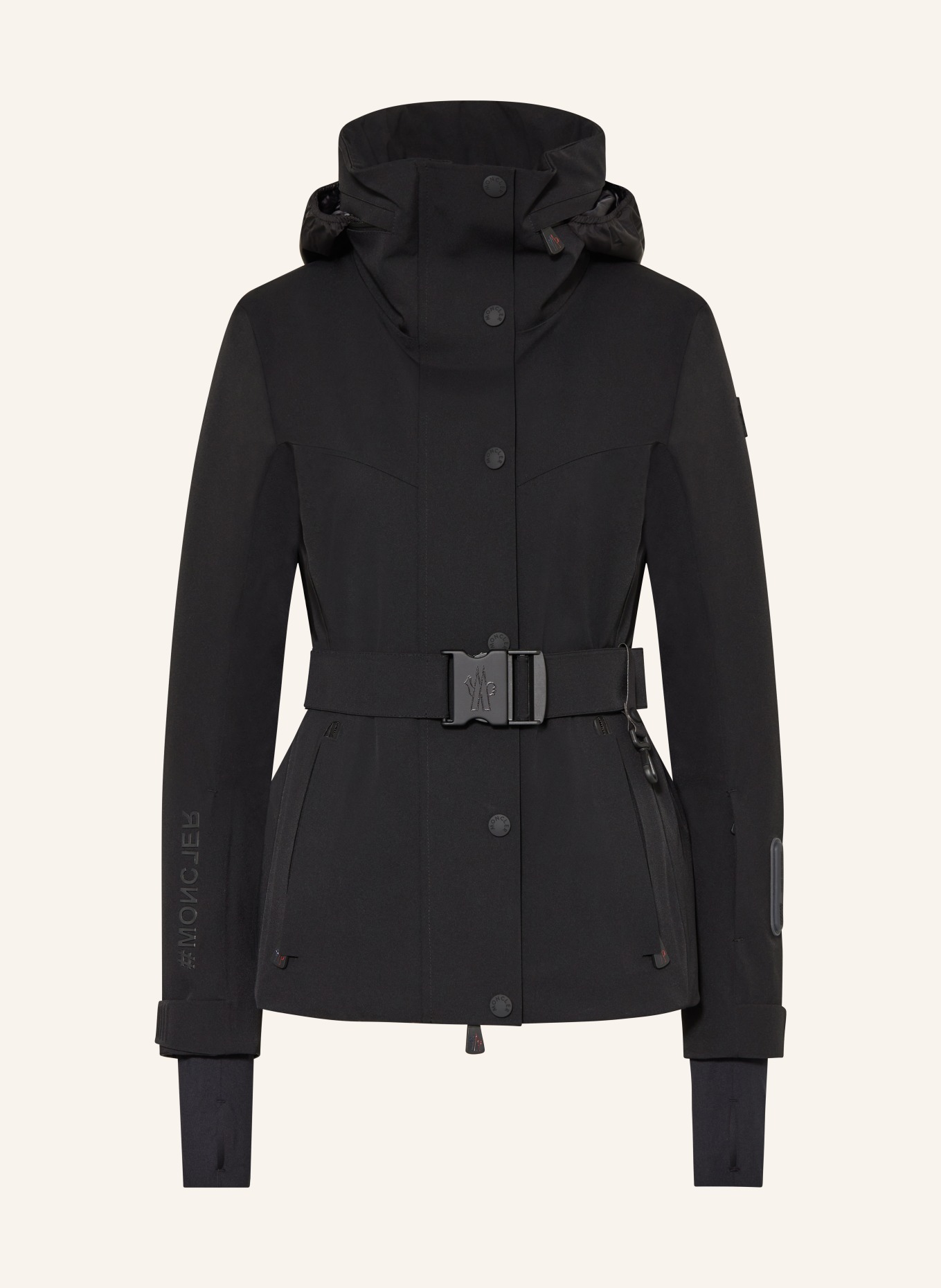 MONCLER GRENOBLE Ski jacket HAINET, Color: BLACK (Image 1)