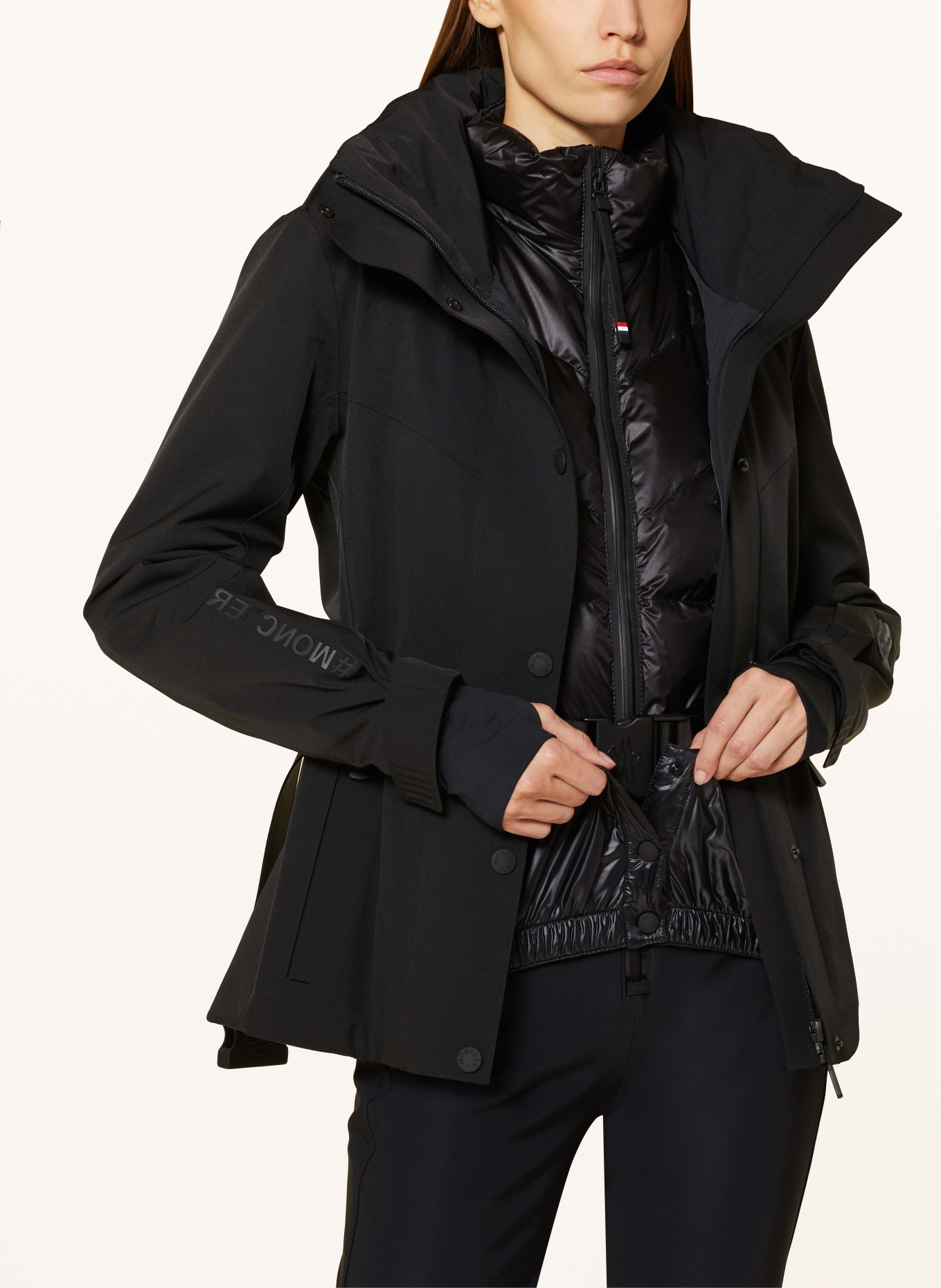 MONCLER GRENOBLE Ski jacket HAINET, Color: BLACK (Image 7)