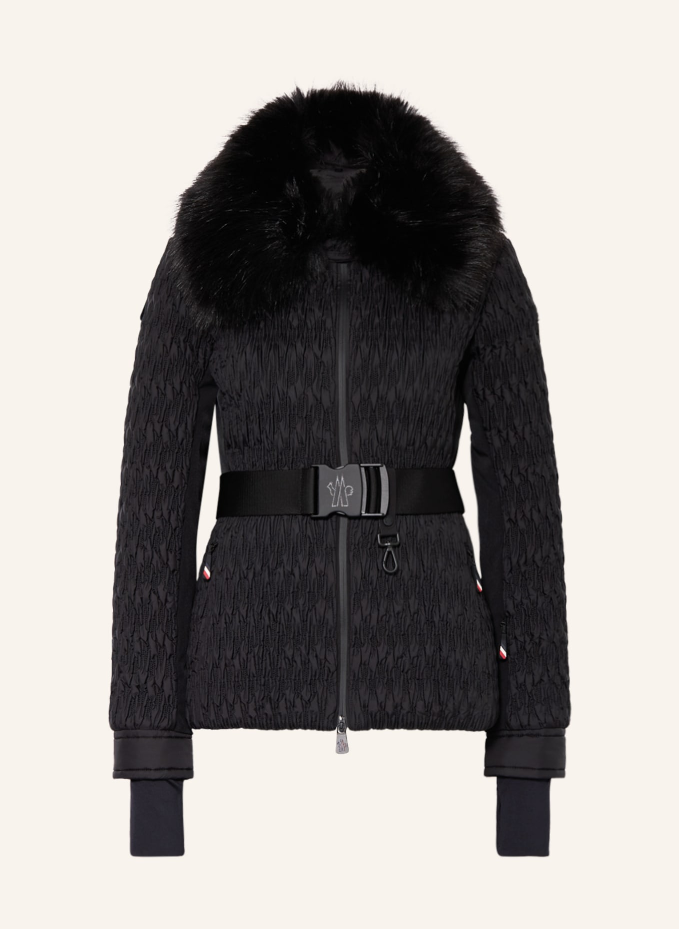 MONCLER GRENOBLE Down ski jacket PLANTREY, Color: BLACK (Image 1)