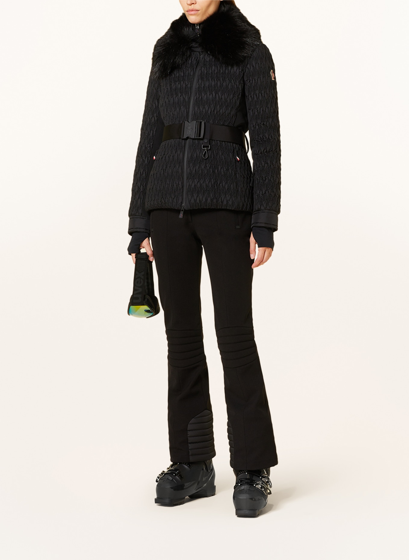 MONCLER GRENOBLE Down ski jacket PLANTREY, Color: BLACK (Image 2)