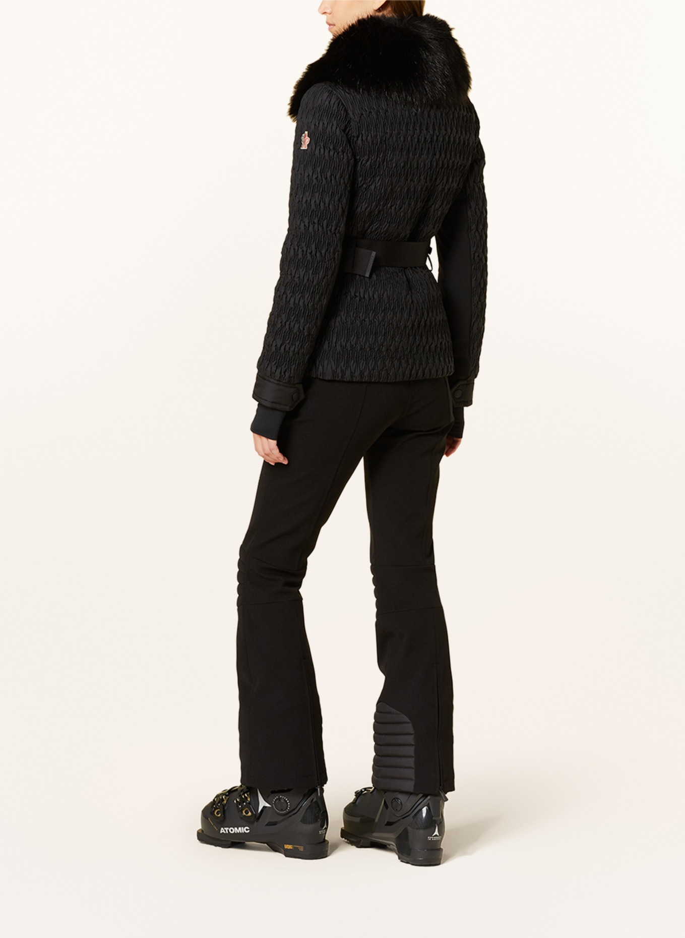 MONCLER GRENOBLE Down ski jacket PLANTREY, Color: BLACK (Image 3)
