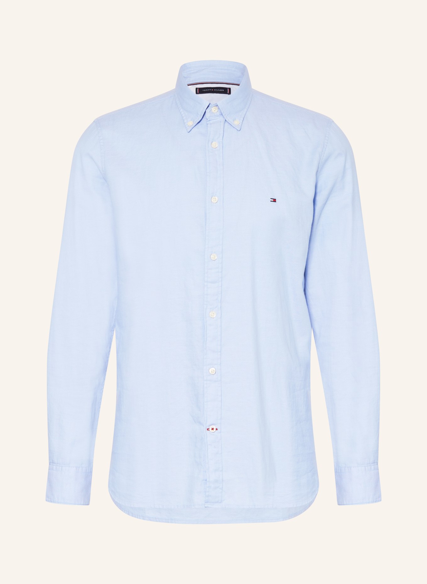 TOMMY HILFIGER Shirt FLEX slim fit, Color: LIGHT BLUE (Image 1)