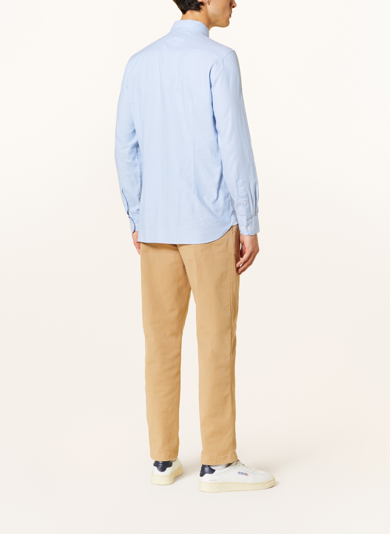 TOMMY HILFIGER Shirt FLEX slim fit, Color: LIGHT BLUE (Image 3)