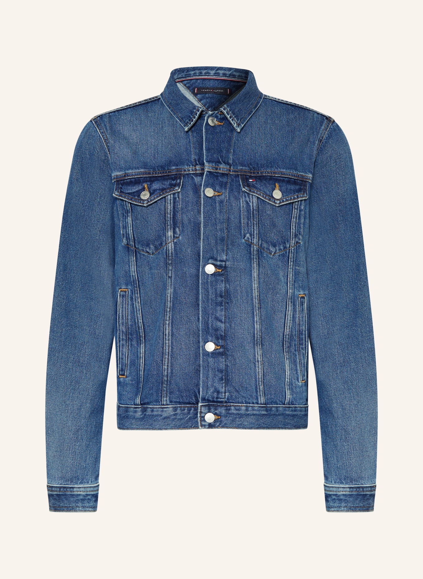 TOMMY HILFIGER Denim jacket TRUCKER, Color: DARK BLUE (Image 1)