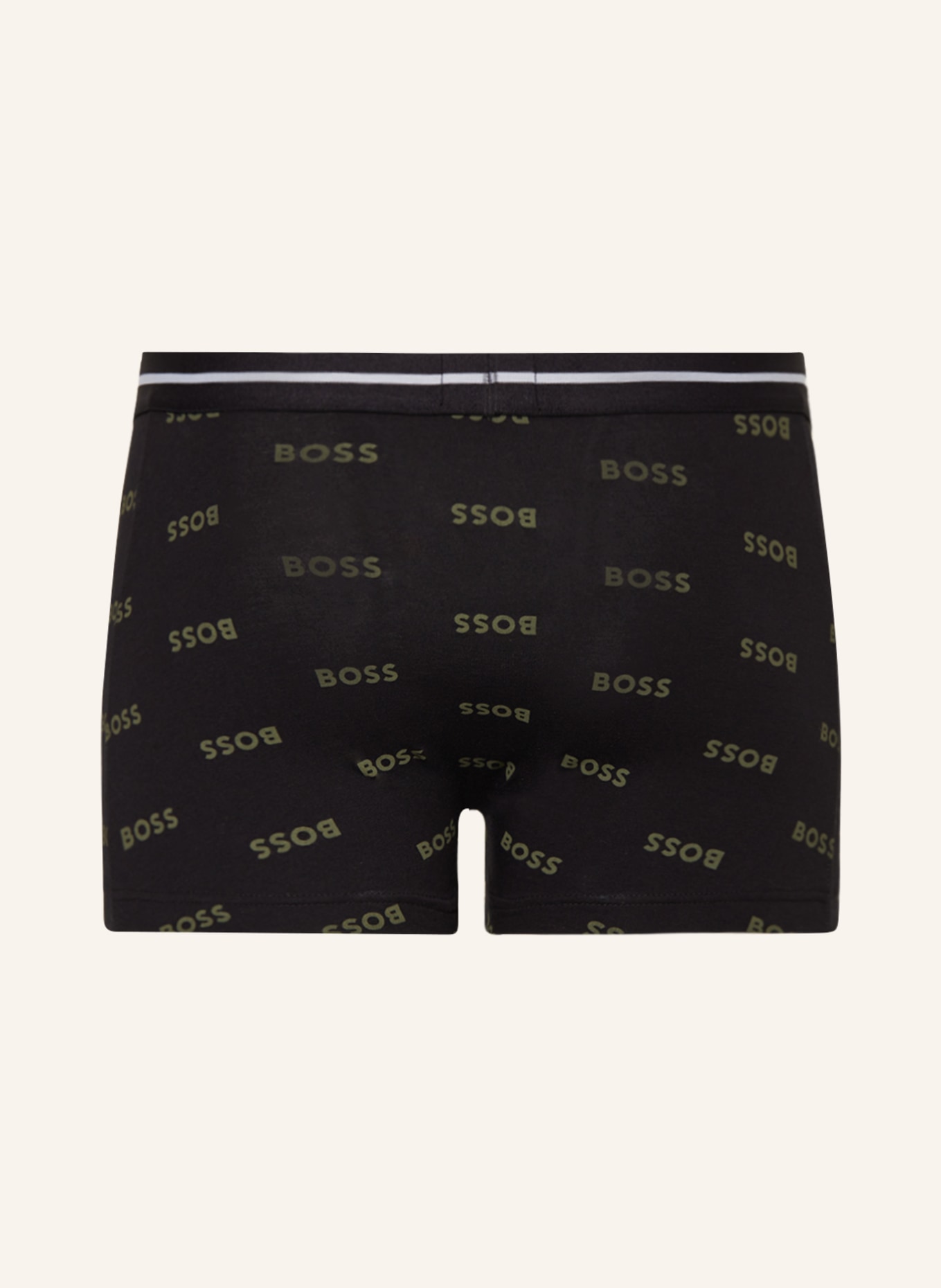 BOSS 3er-Pack Boxershorts, Farbe: SCHWARZ/ DUNKELBLAU/ OLIV (Bild 2)