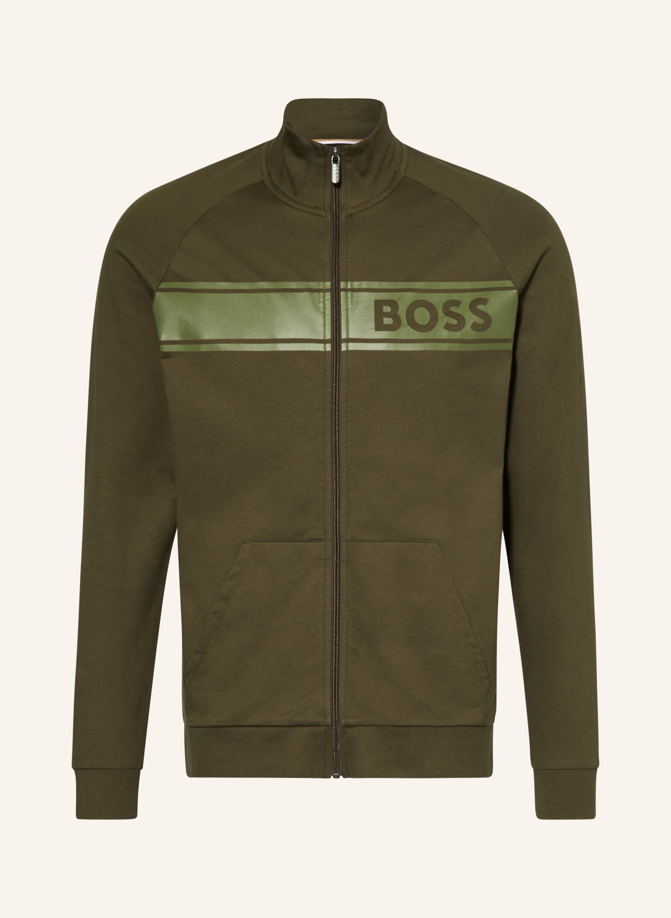 BOSS Lounge-Jacke AUTHENTIC, Farbe: DUNKELGRÜN(Bild null)