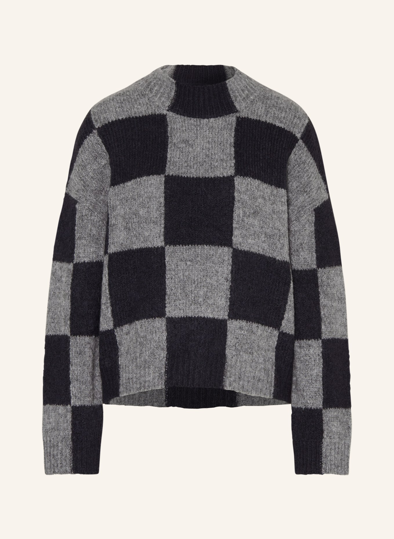 Marc O'Polo DENIM Sweater, Color: GRAY/ BLACK (Image 1)