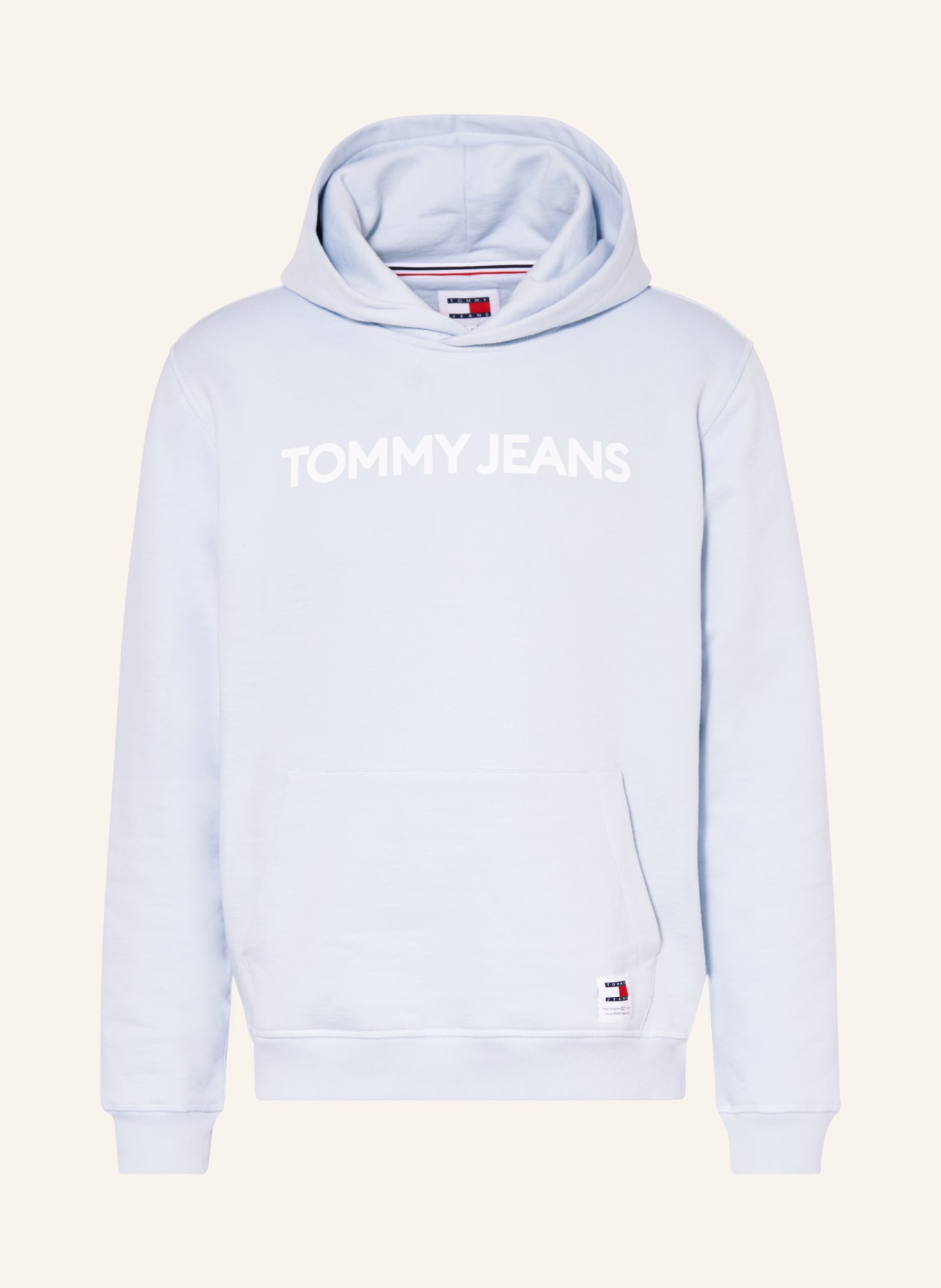 TOMMY JEANS Hoodie: HELLBLAU