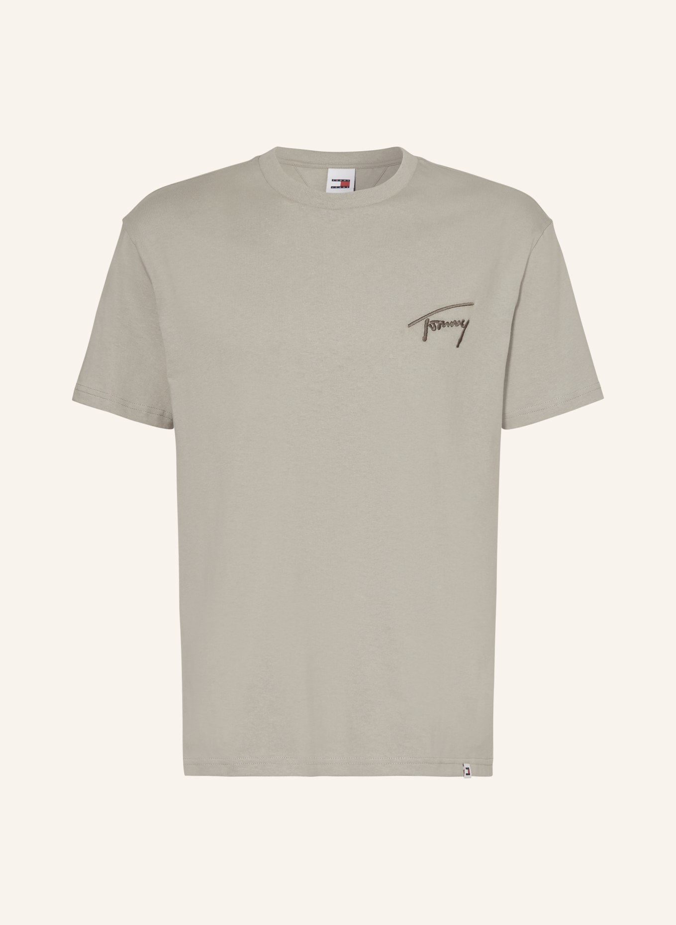 TOMMY JEANS T-shirt, Color: PMI Faded Willow (Image 1)