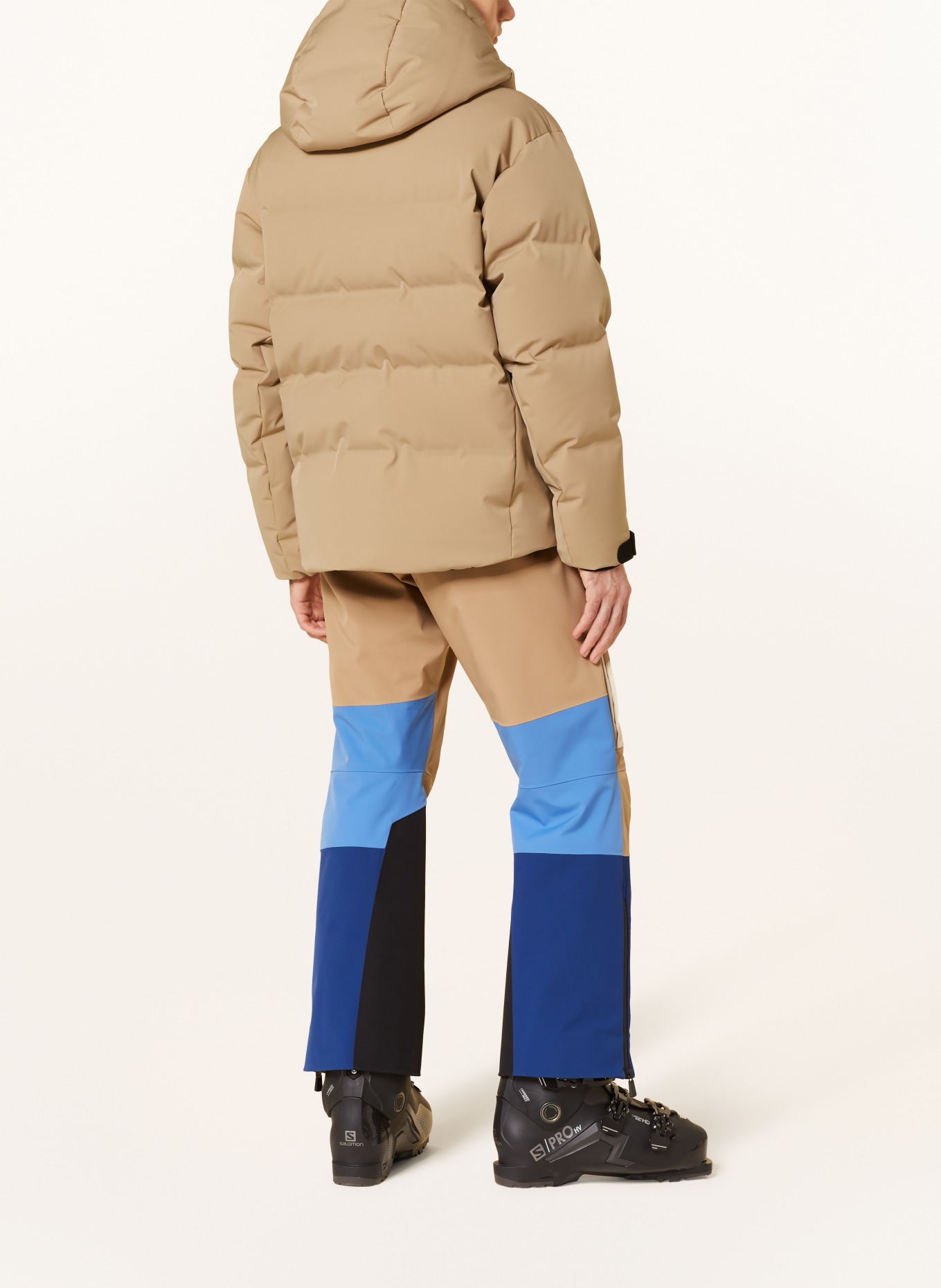 MONCLER GRENOBLE Down ski jacket FELLBERG, Color: CAMEL (Image 4)