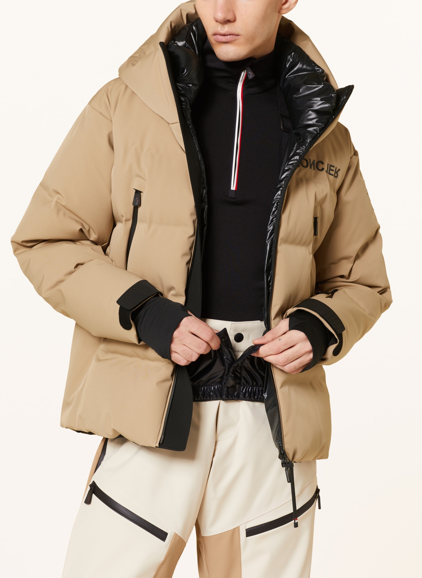 MONCLER GRENOBLE Down ski jacket FELLBERG, Color: CAMEL (Image 5)