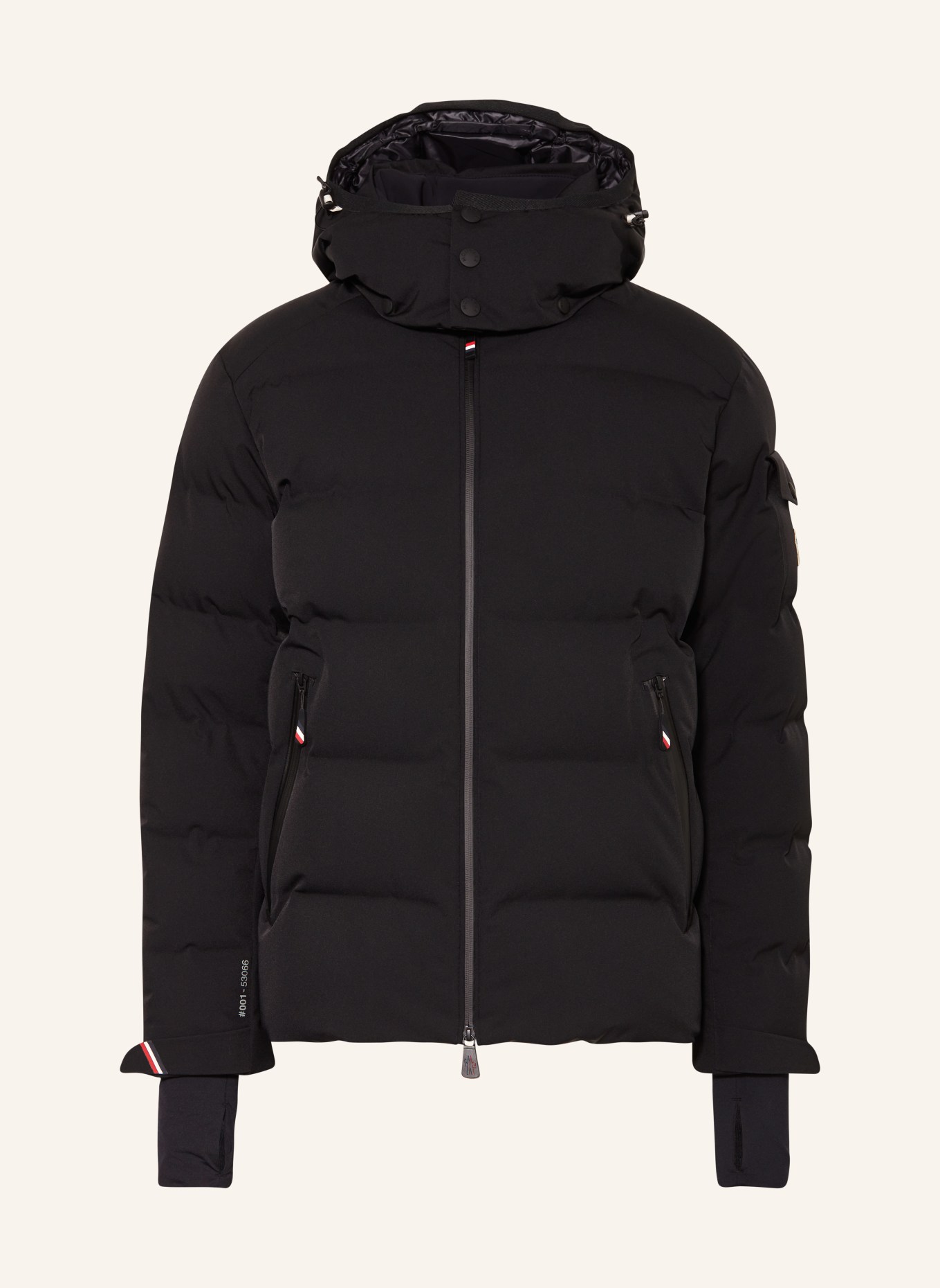 MONCLER GRENOBLE Down ski jacket MONTGETECH, Color: BLACK (Image 1)
