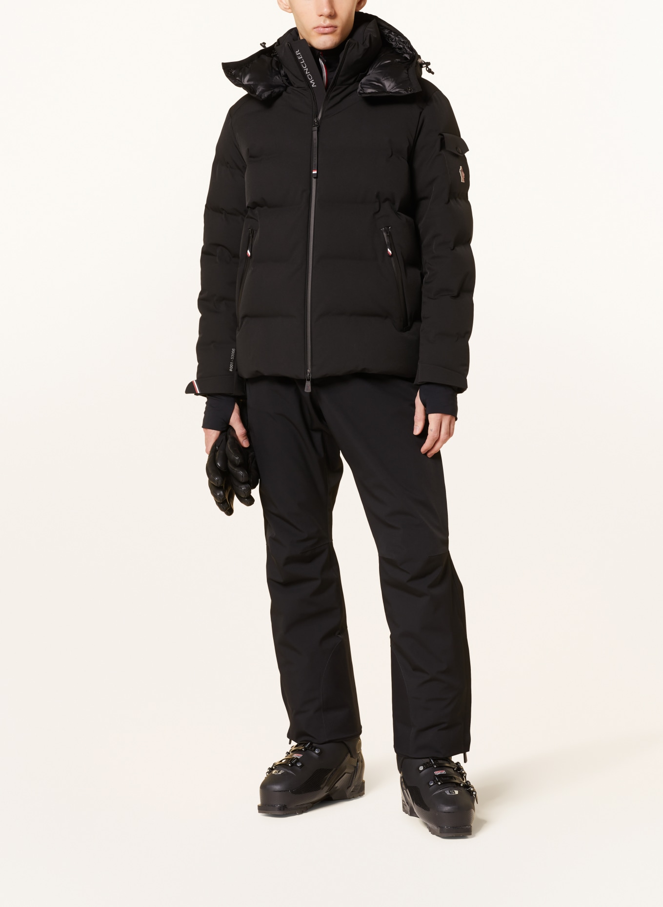MONCLER GRENOBLE Down ski jacket MONTGETECH, Color: BLACK (Image 2)