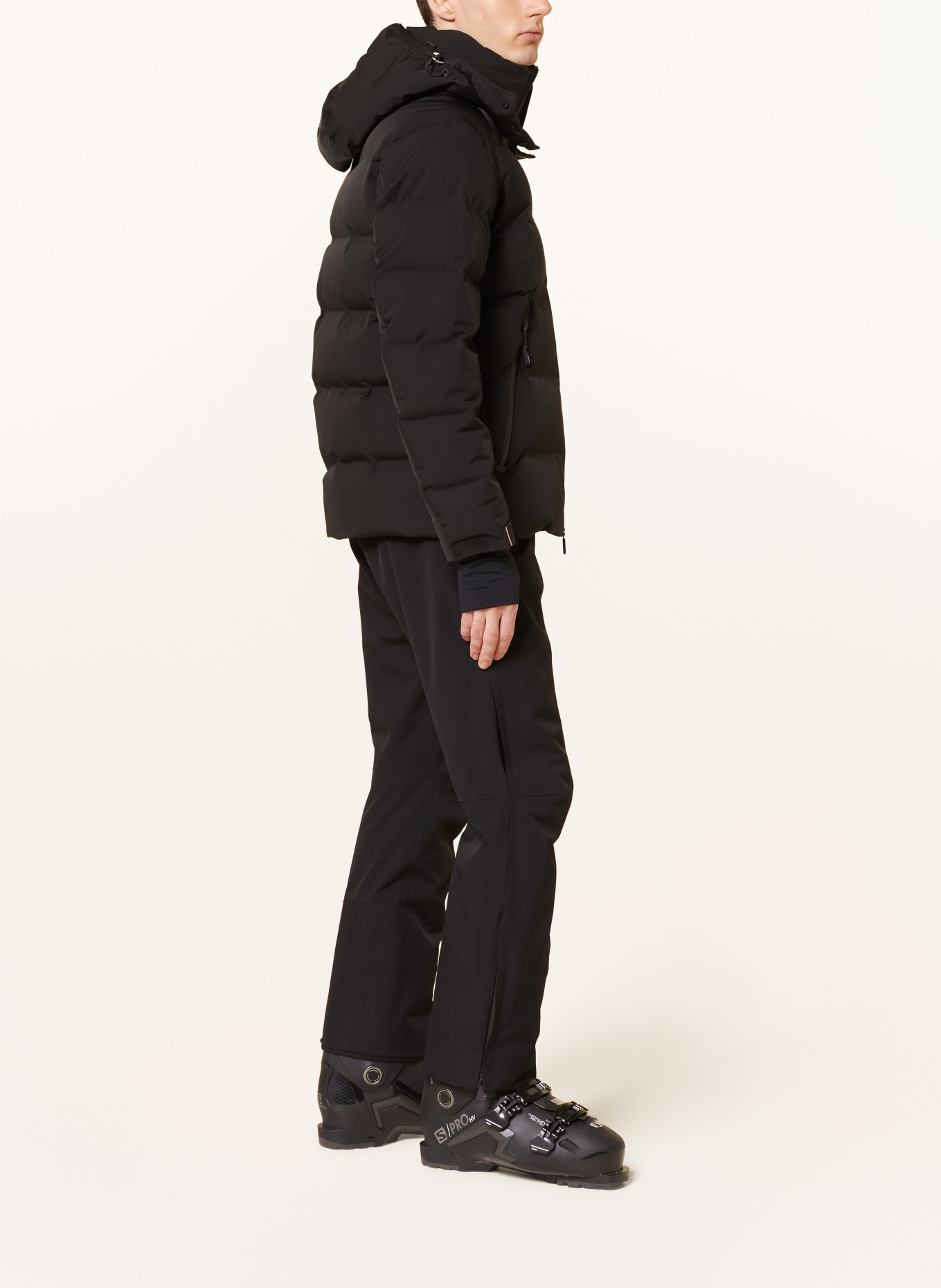 MONCLER GRENOBLE Down ski jacket MONTGETECH, Color: BLACK (Image 3)