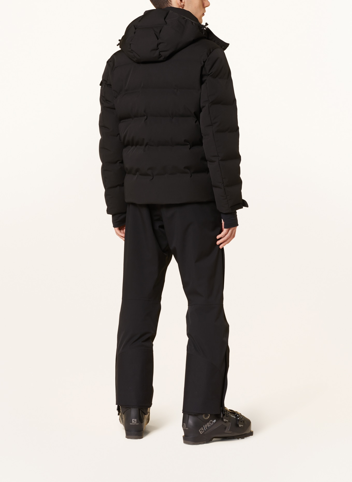 MONCLER GRENOBLE Down ski jacket MONTGETECH, Color: BLACK (Image 4)