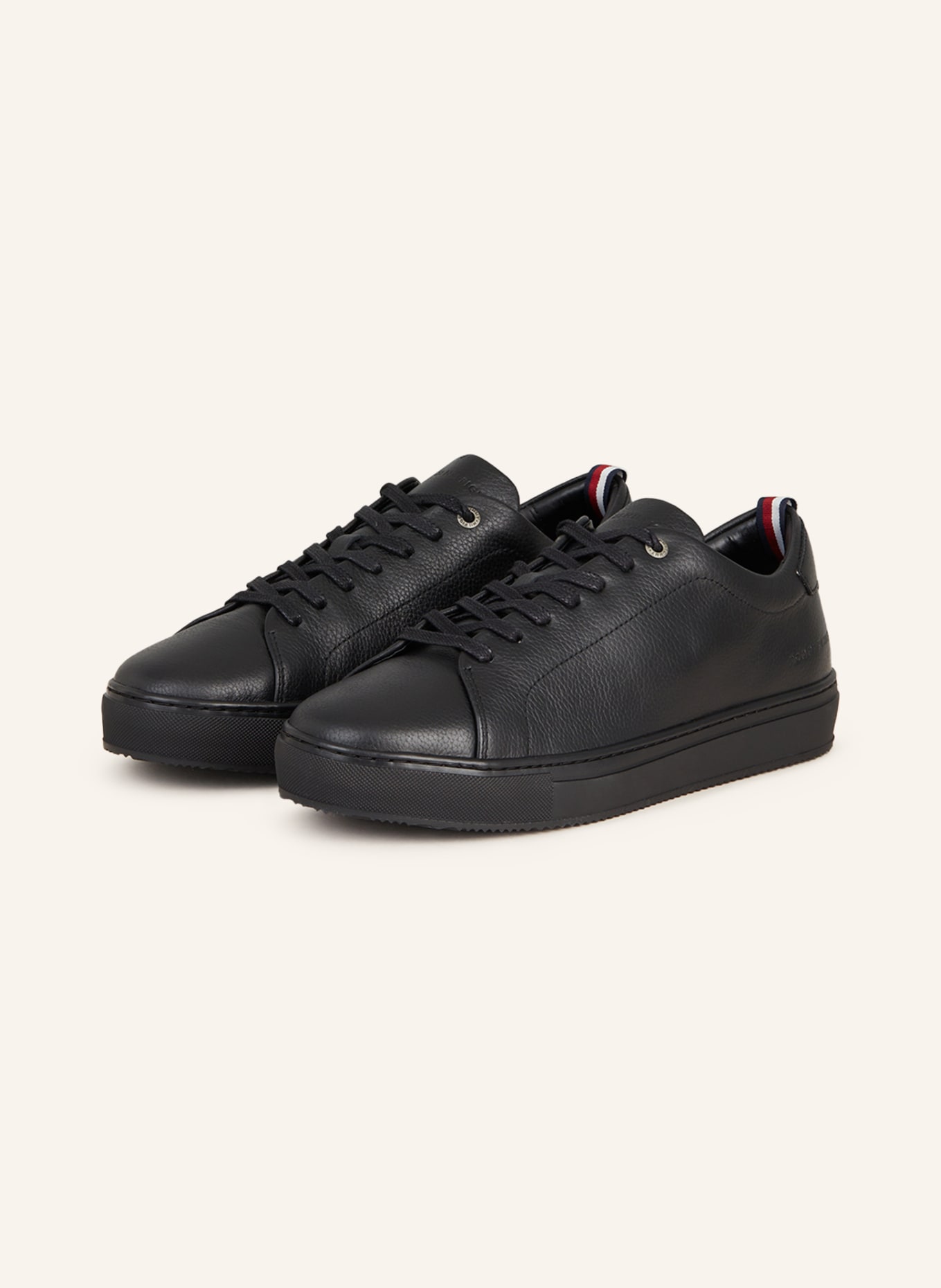 TOMMY HILFIGER Sneaker: ZWART