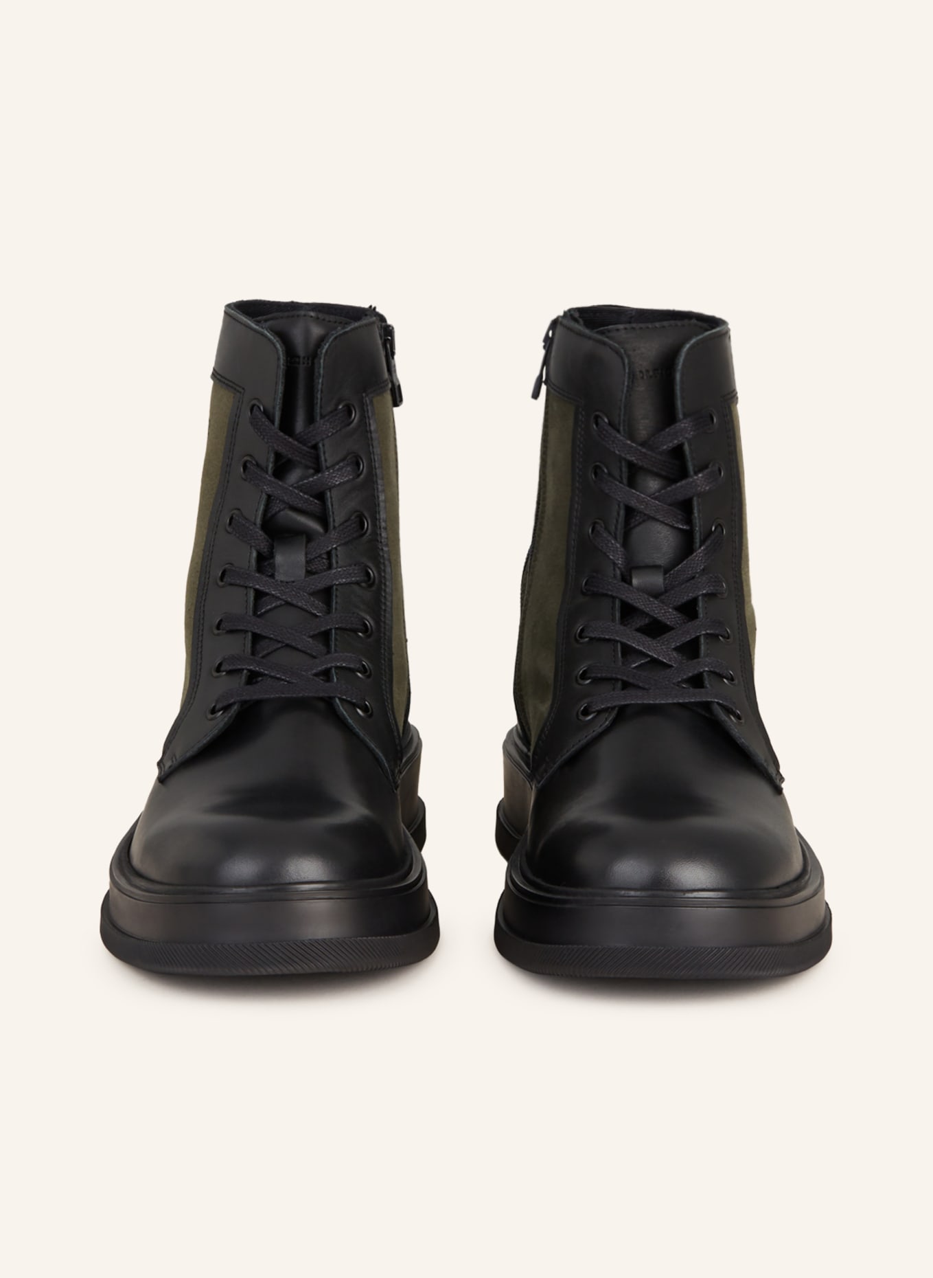 TOMMY HILFIGER Lace-up boots, Color: BLACK/ OLIVE (Image 3)