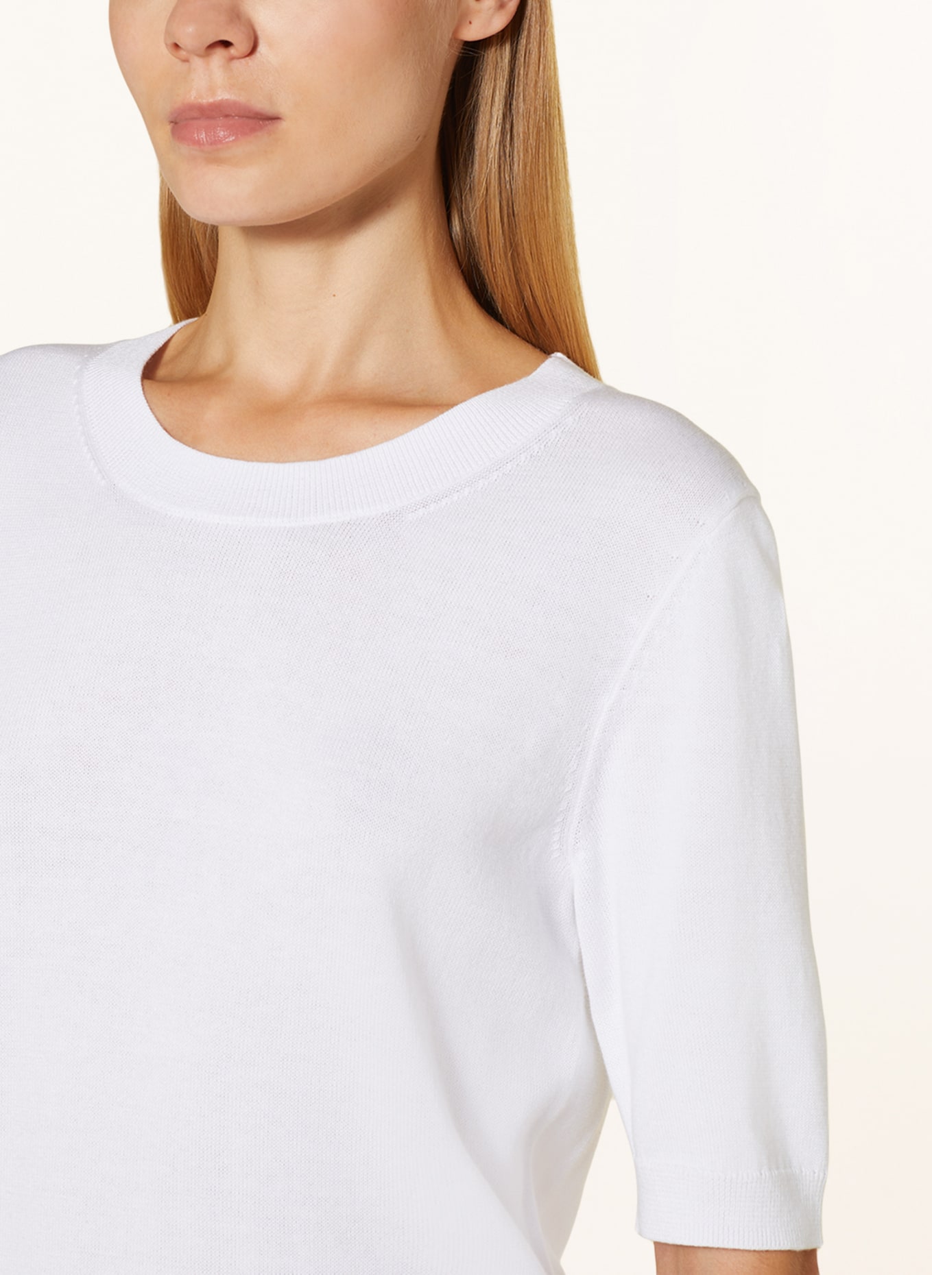 darling harbour Knit shirt, Color: WHITE (Image 4)