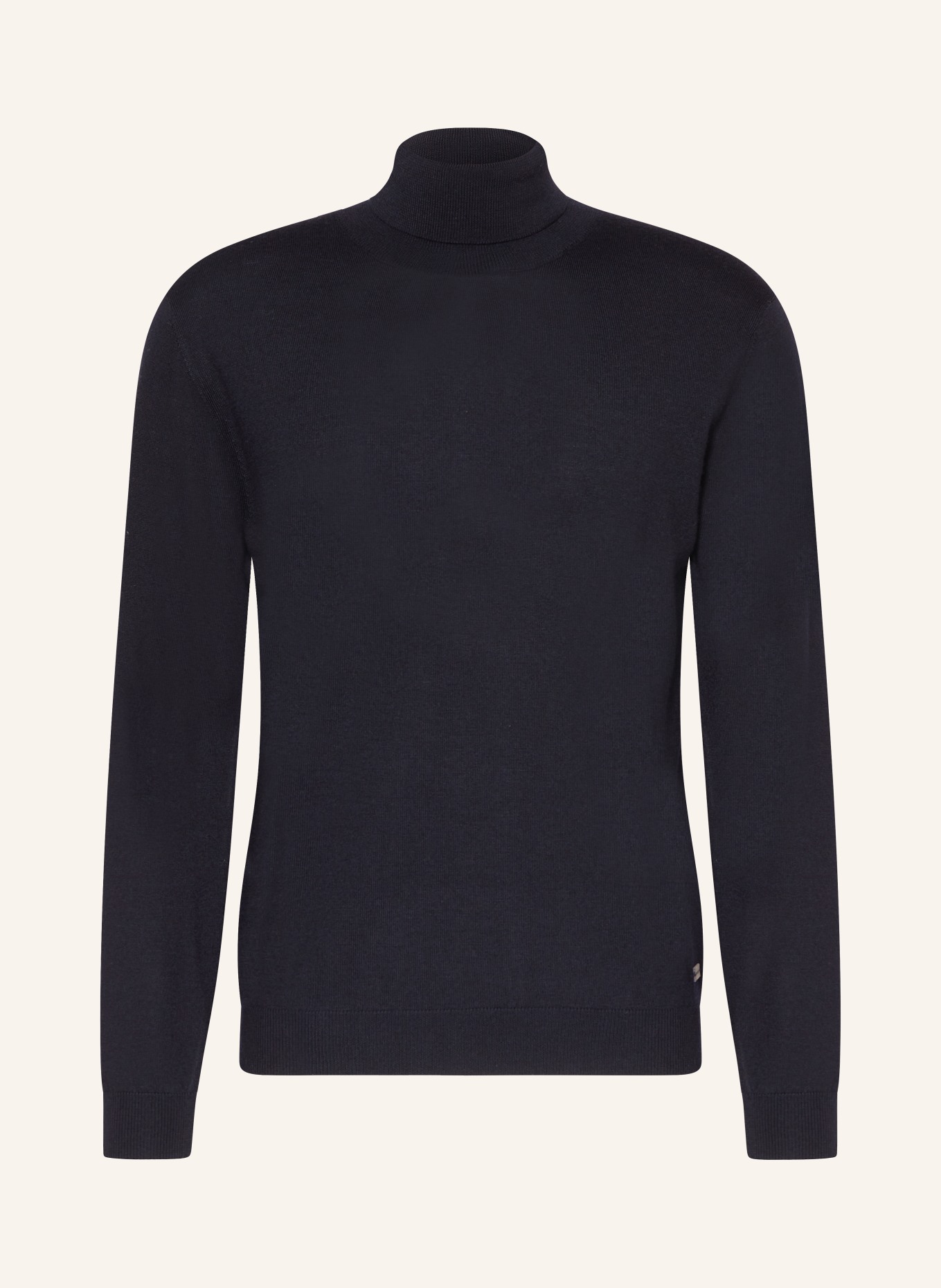 pierre cardin Rollkragenpullover: DUNKELBLAU