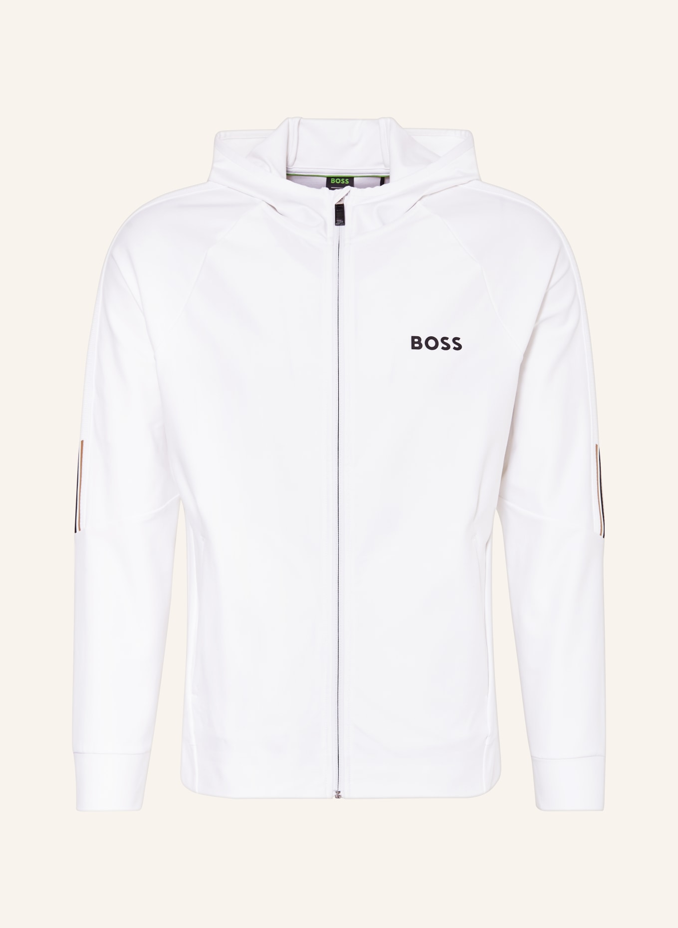 BOSS Training jacket SICON, Color: WHITE (Image 1)