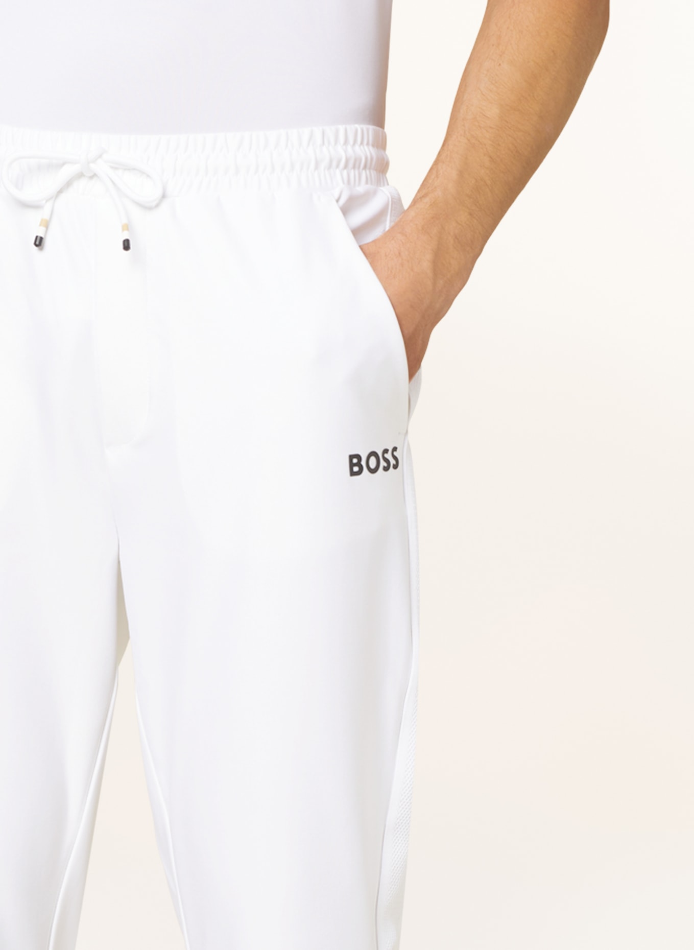 BOSS Training pants HICON, Color: WHITE (Image 5)