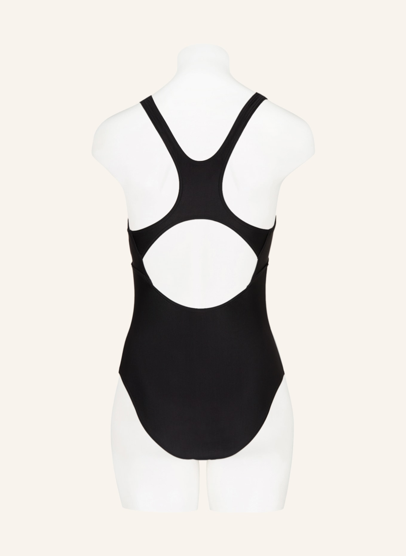 arena Swimsuit SOLID, Color: BLACK (Image 3)