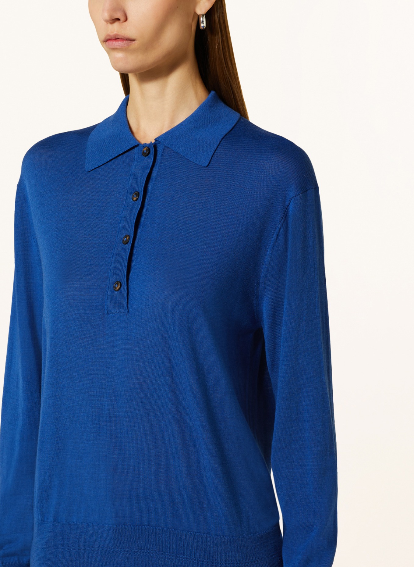 CLOSED Long sleeve shirt, Color: BLUE (Image 4)