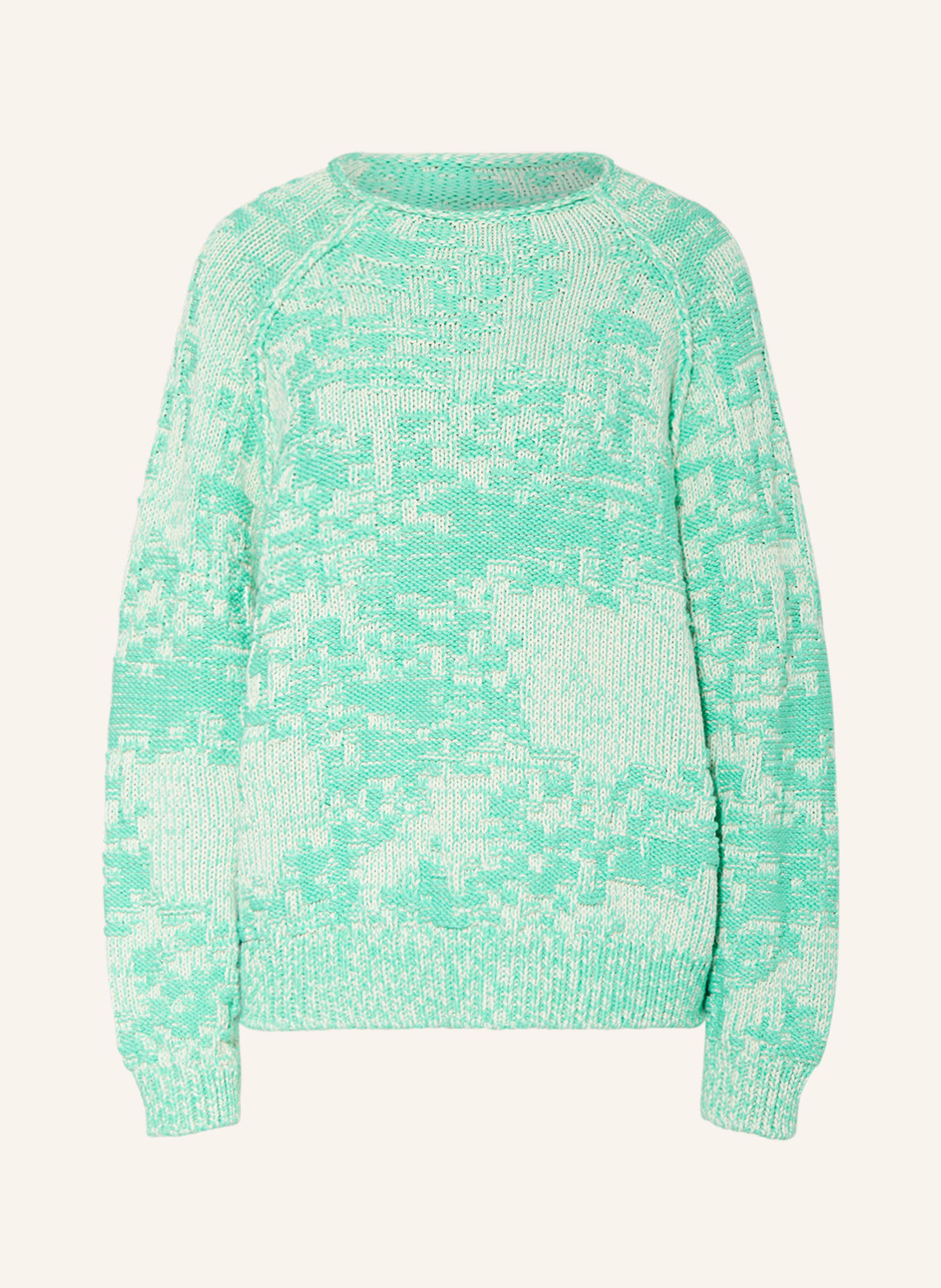 CLOSED Sweter, Kolor: MIĘTOWY/ KREMOWY (Obrazek 1)