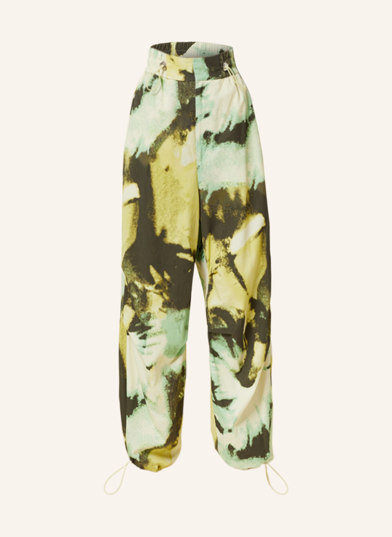 CLOSED Cargo pants, Color: YELLOW/ GREEN (Image 1)