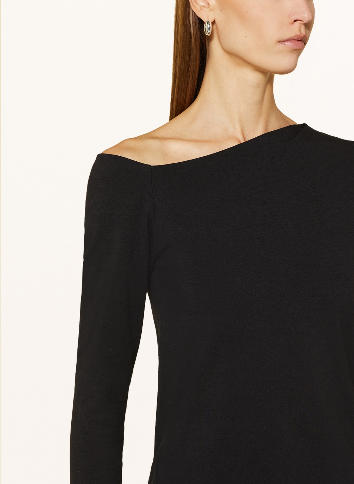 CLOSED Long sleeve shirt, Color: BLACK (Image 4)