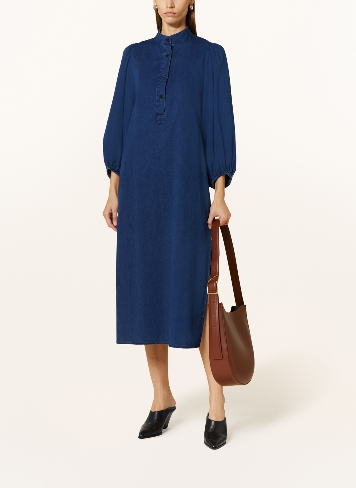 CLOSED Kleid in Jeansoptik, Farbe: DUNKELBLAU (Bild 2)