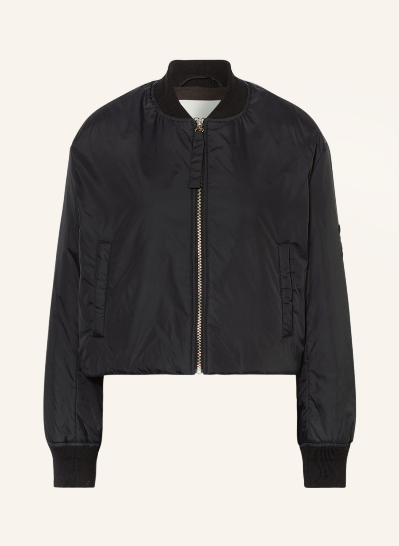 CLOSED Bomber jacket, Color: BLACK (Image 1)