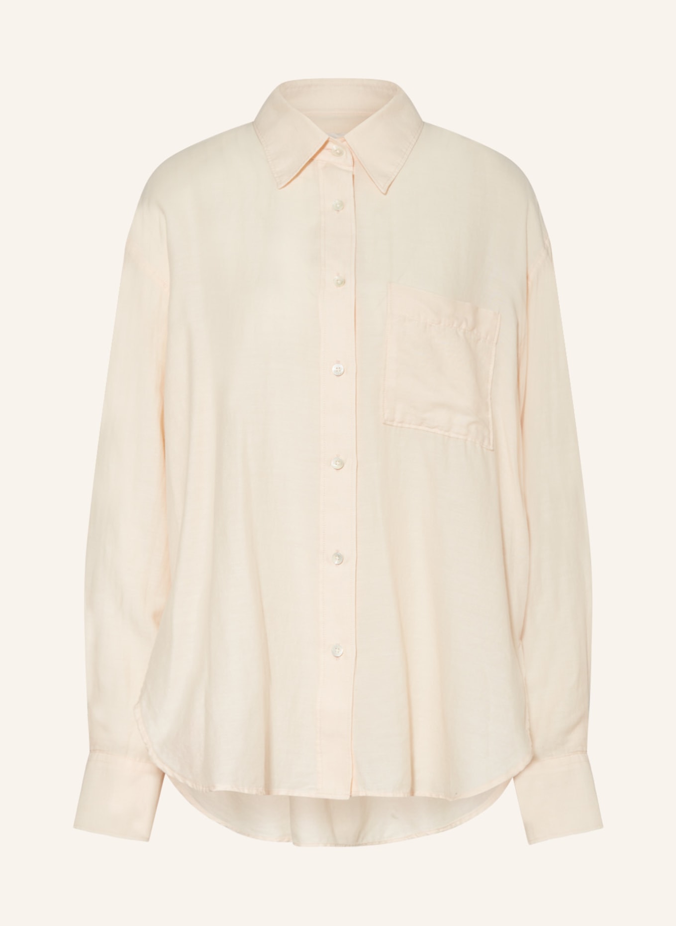 CLOSED Shirt blouse, Color: LIGHT ORANGE (Image 1)
