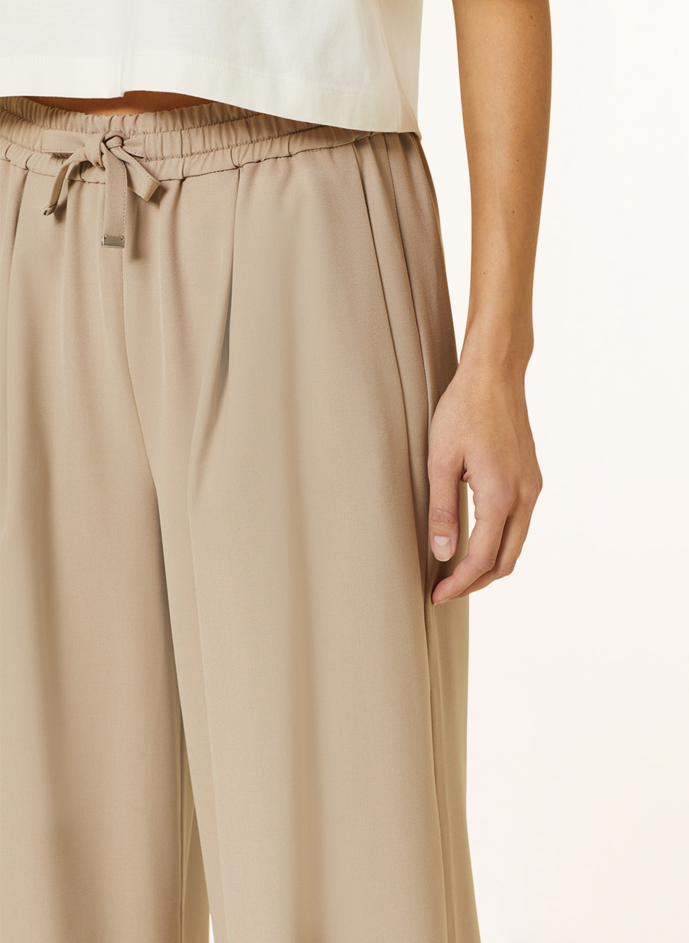 CLOSED Wide leg trousers FARIS, Color: BEIGE (Image 5)