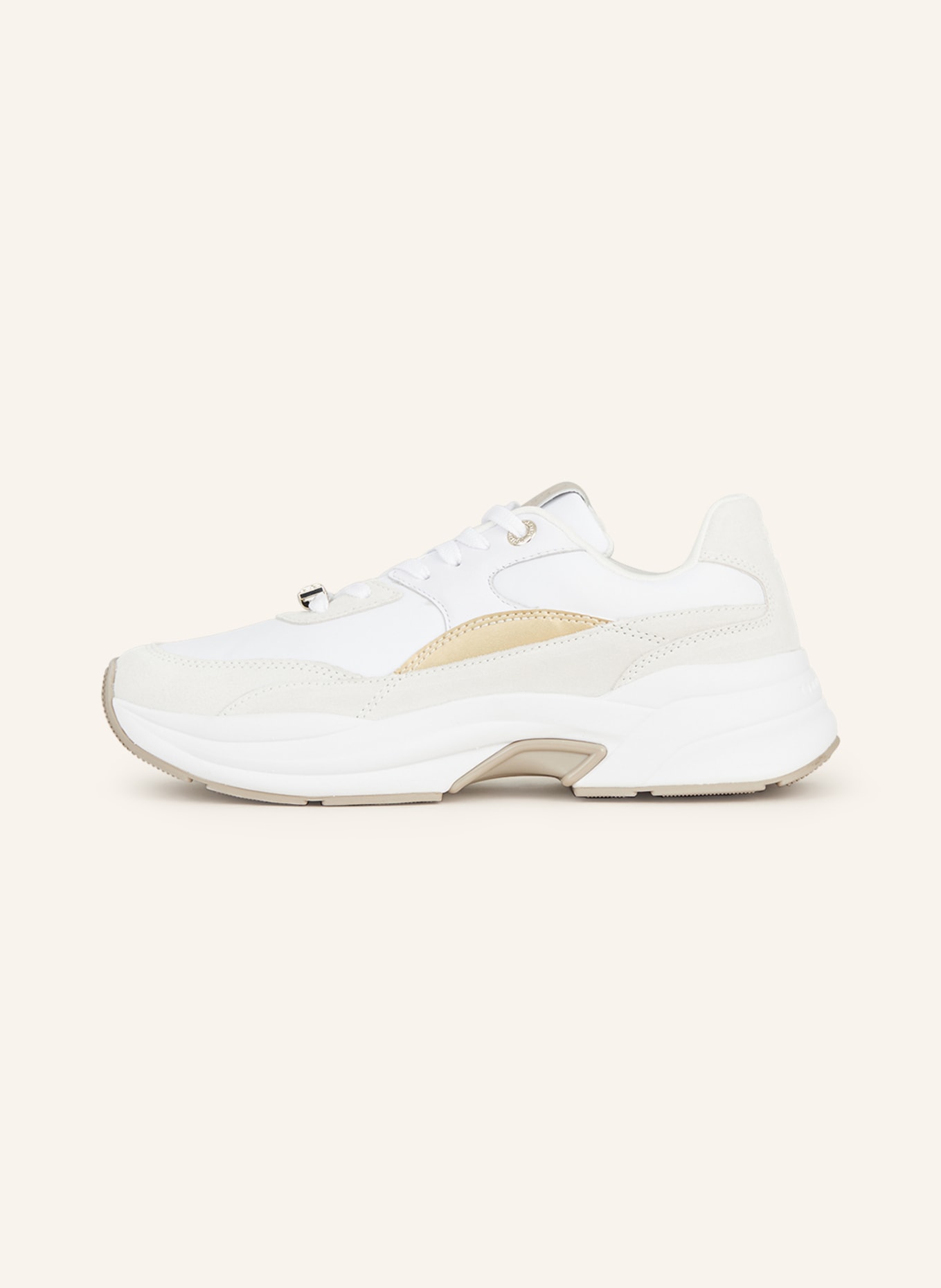TOMMY HILFIGER Sneakers, Color: WHITE/ BEIGE (Image 4)