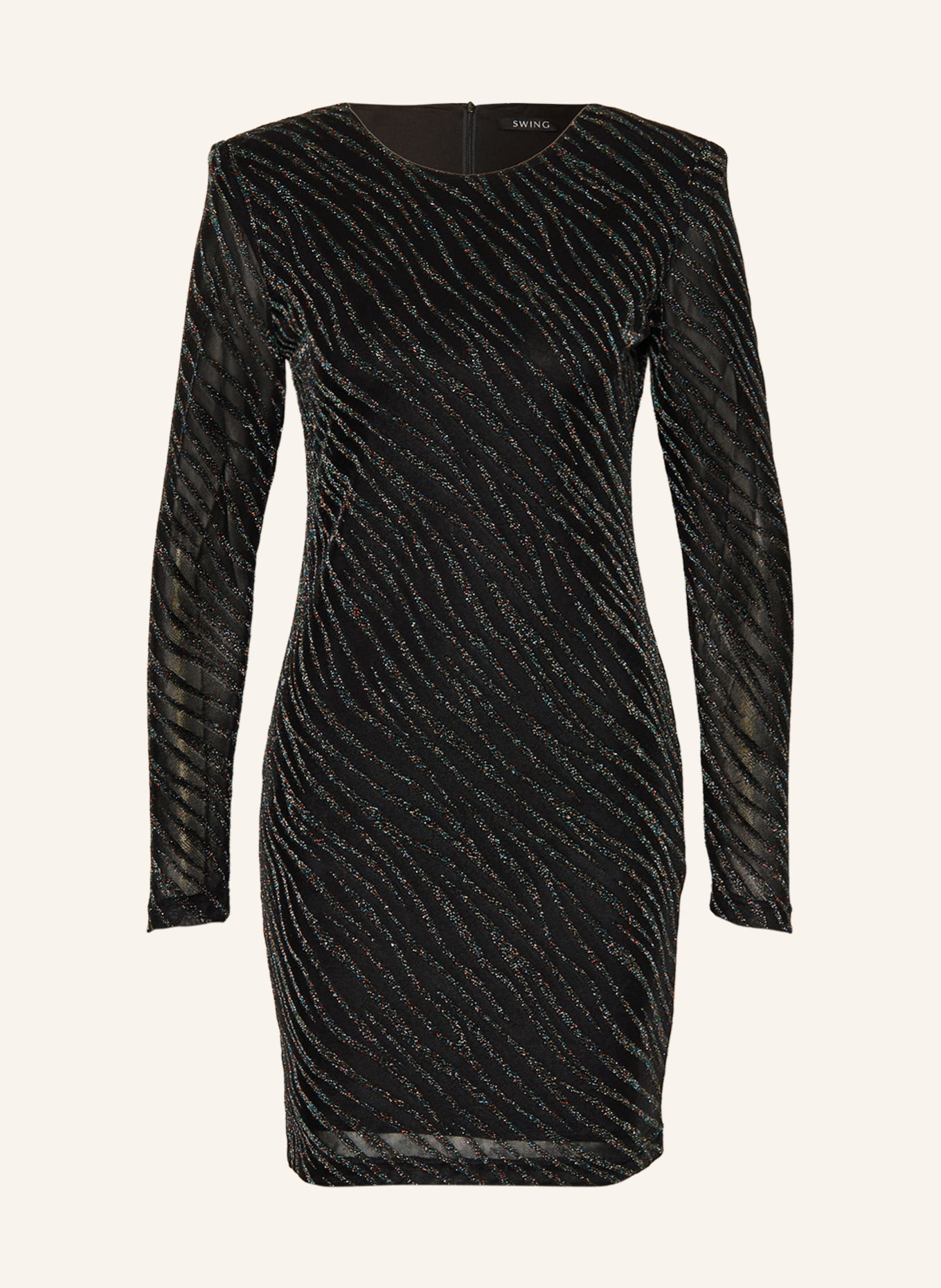 Dark grey sequin swing 2025 dress