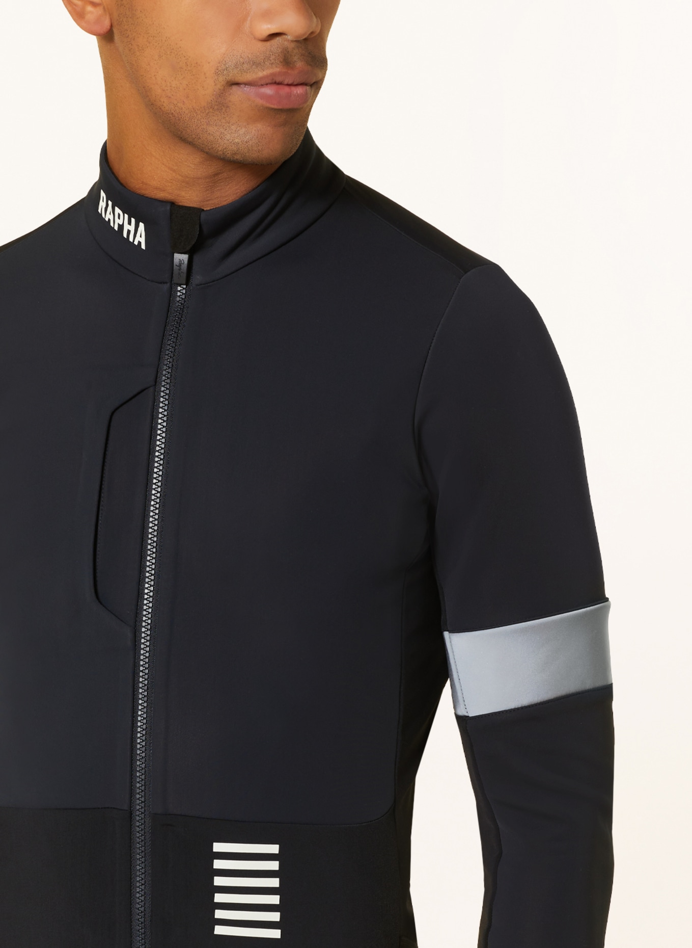 Rapha Cycling jacket PRO TEAM WINTER, Color: DARK BLUE/ BLACK (Image 5)