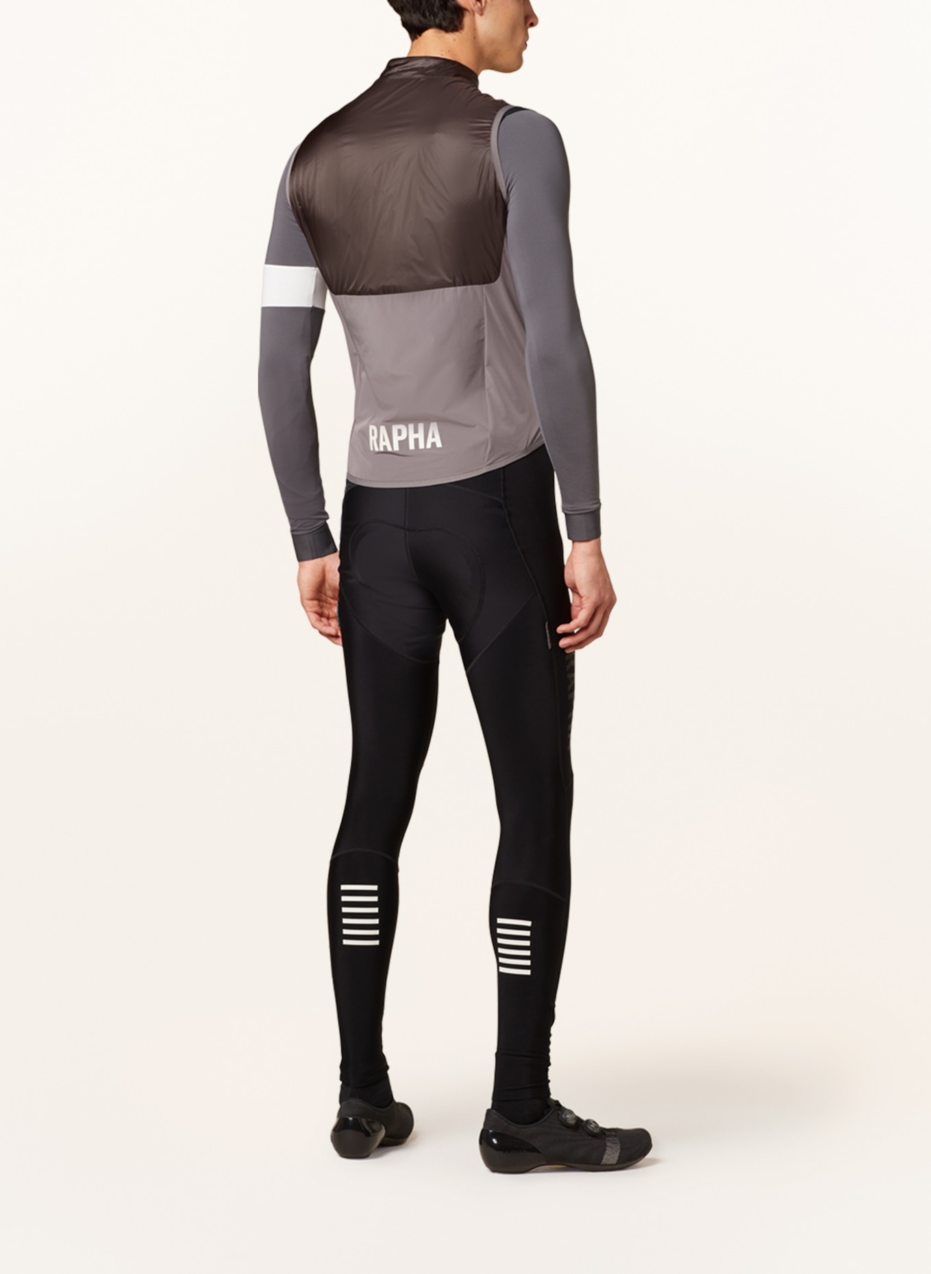 Rapha Cycling vest PRO TEAM, Color: BLACK/ GRAY (Image 3)