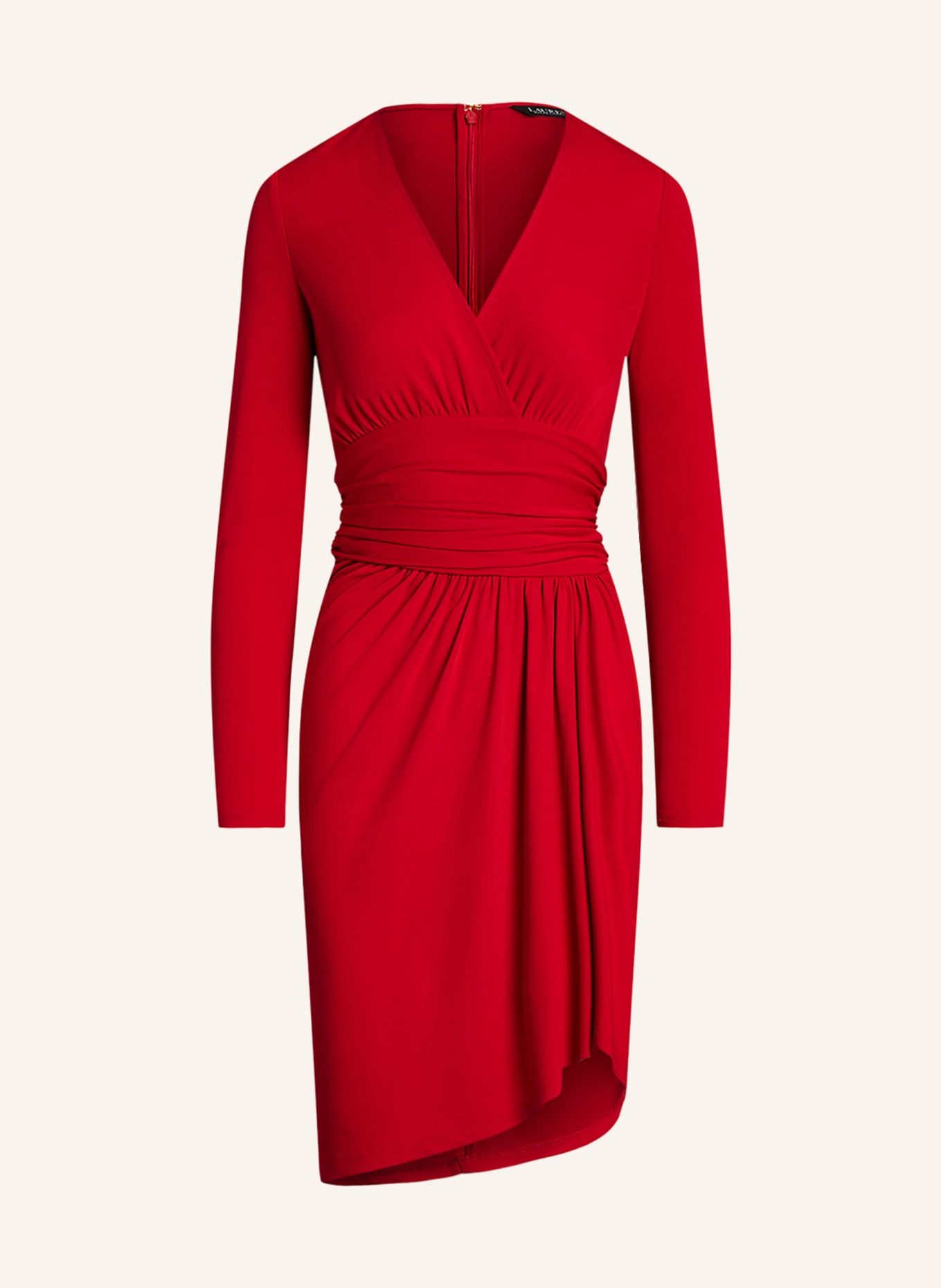 LAUREN RALPH LAUREN Jerseykleid, Farbe: ROT (Bild 1)