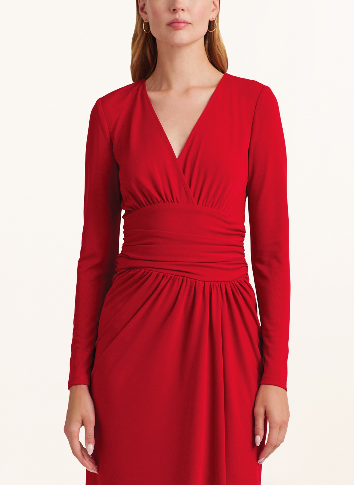 LAUREN RALPH LAUREN Jerseykleid, Farbe: ROT (Bild 4)