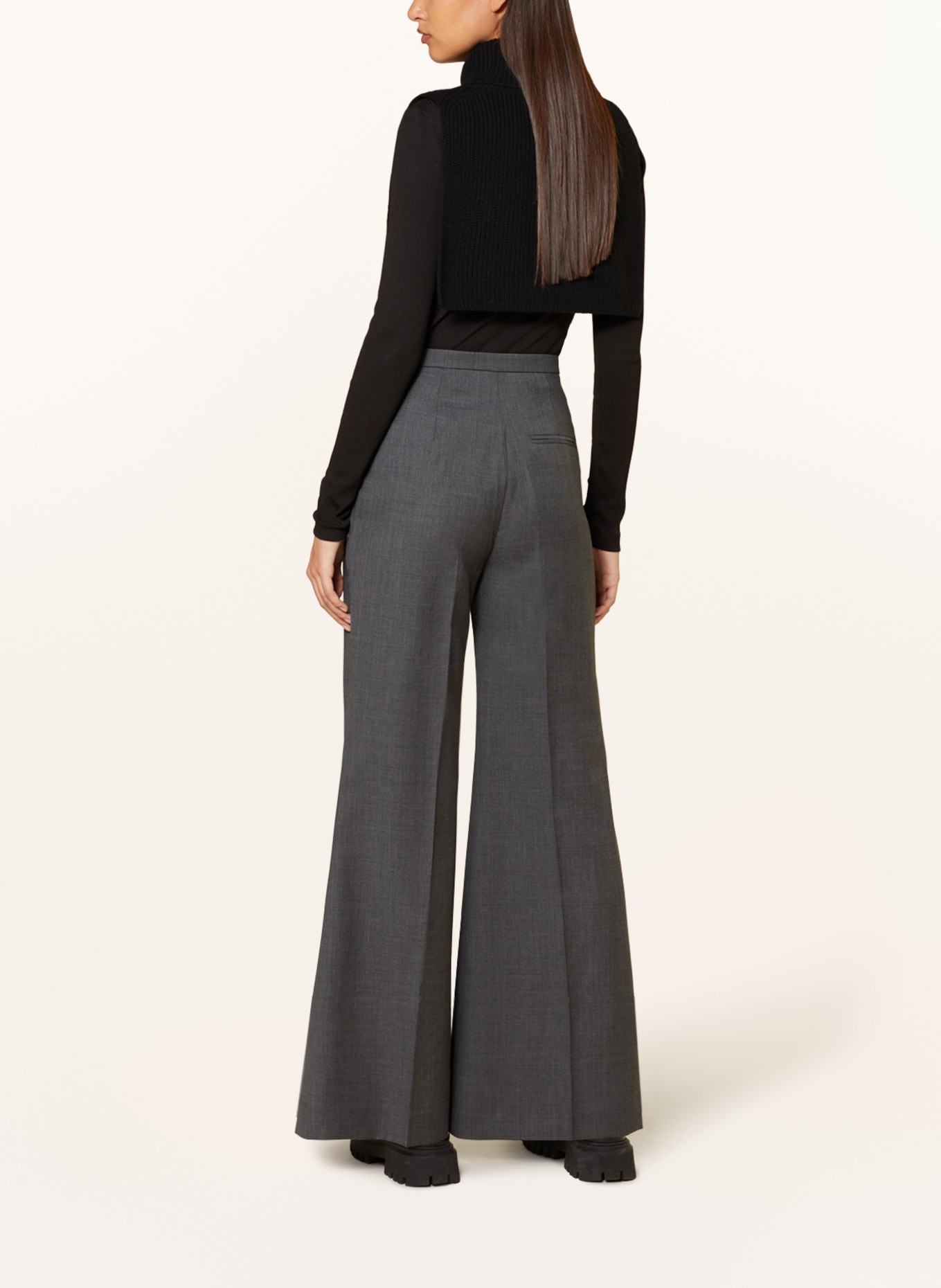COS Wide leg trousers, Color: GRAY (Image 3)