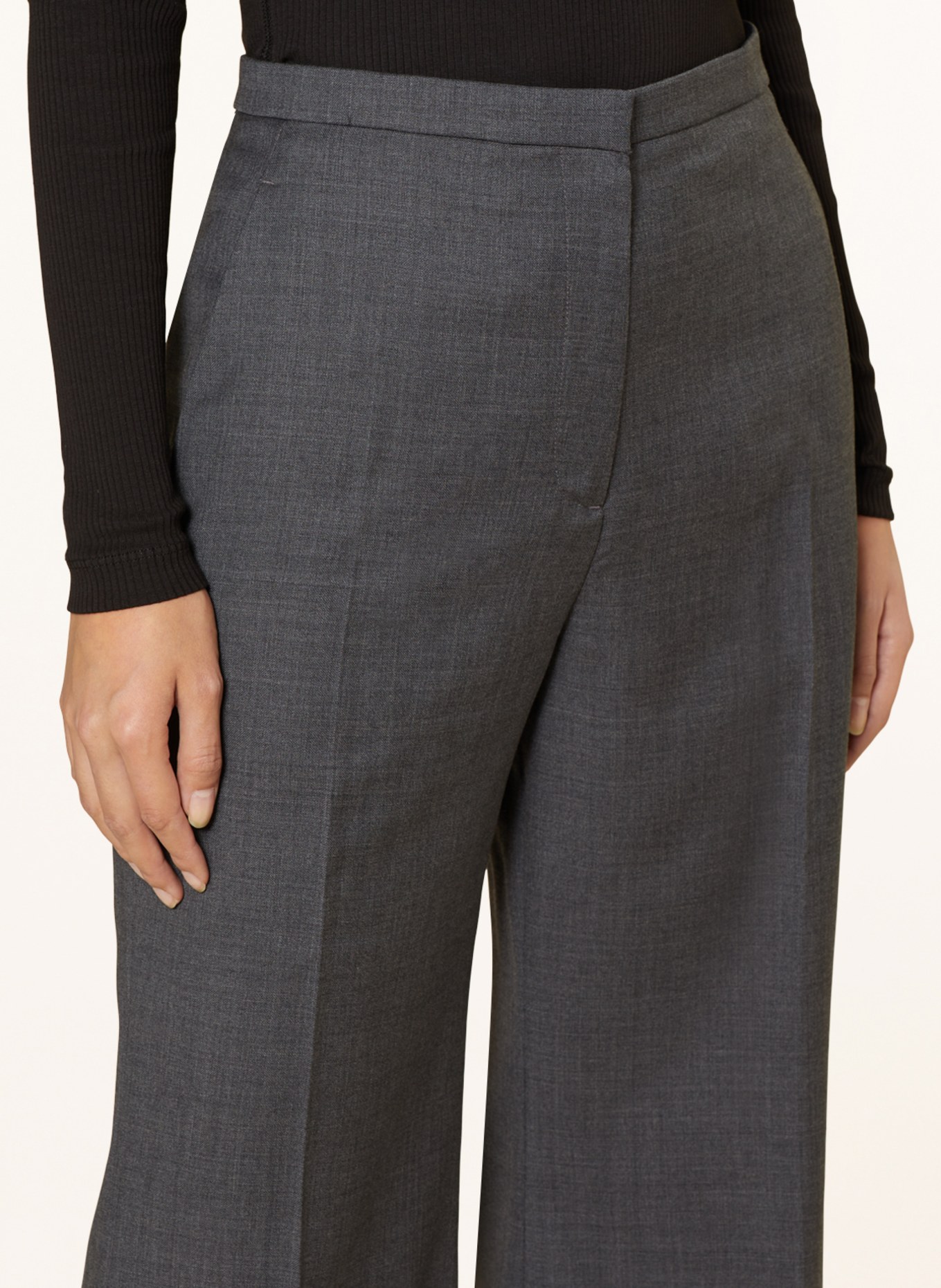 COS Wide leg trousers, Color: GRAY (Image 5)