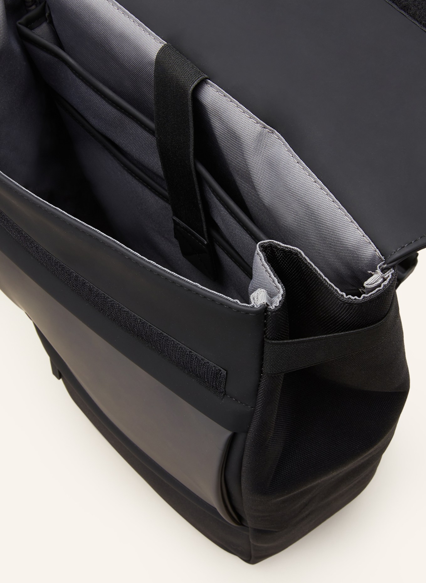 KAPTEN & SON Backpack GOTEBORG 16 l with laptop compartment, Color: BLACK/ GRAY (Image 3)