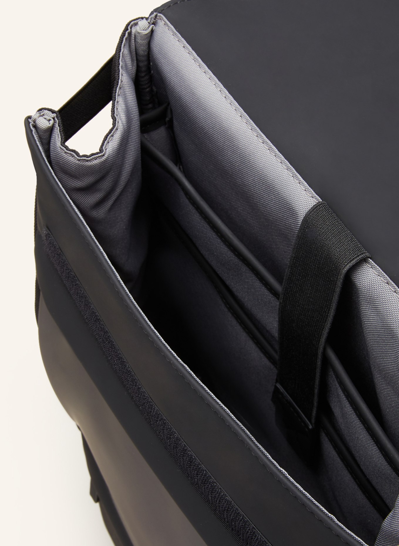 KAPTEN & SON Backpack GOTEBORG 16 l with laptop compartment, Color: BLACK/ GRAY (Image 4)