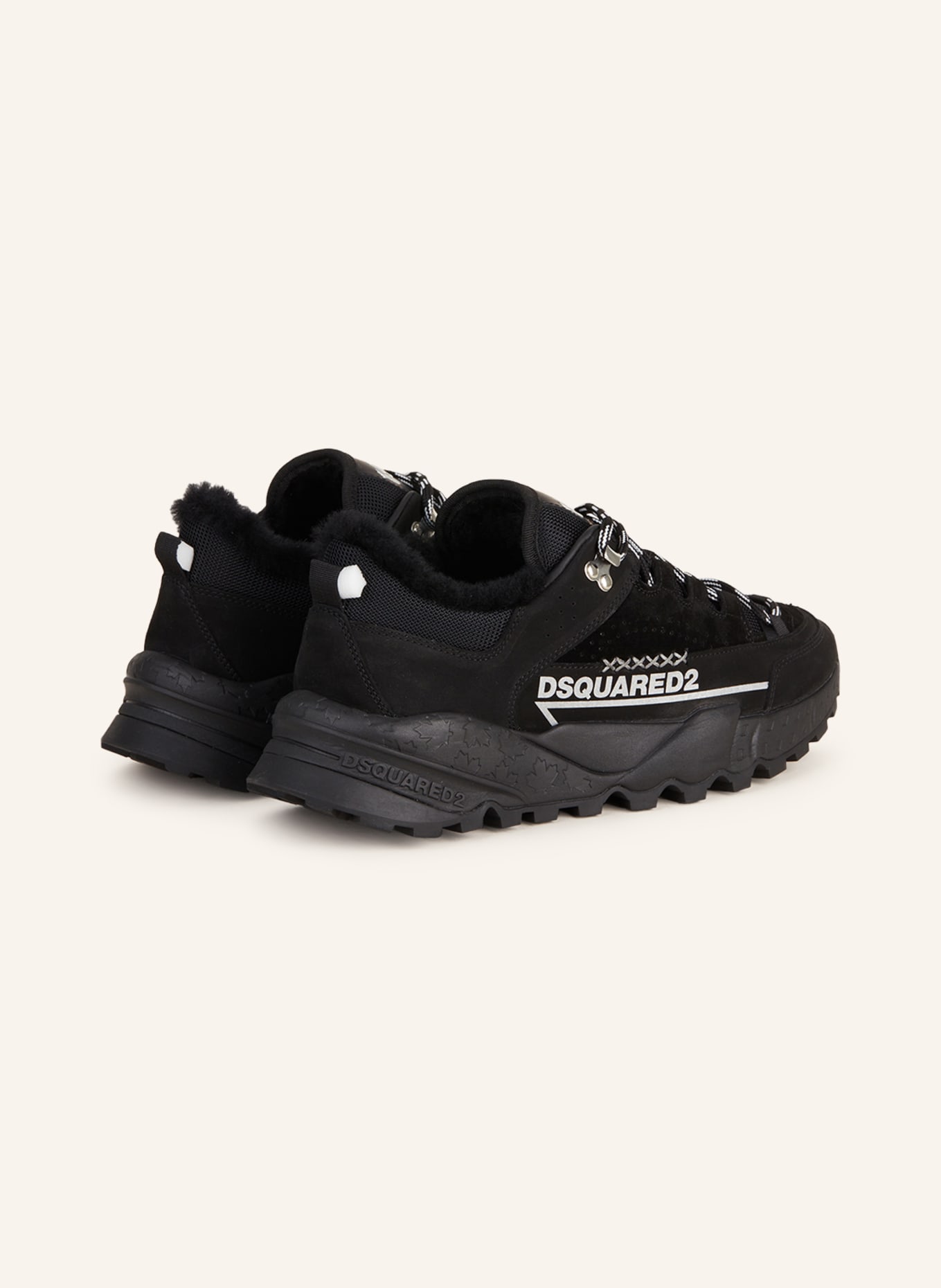 DSQUARED2 Sneakers FREE MOUNTAIN, Color: BLACK (Image 2)