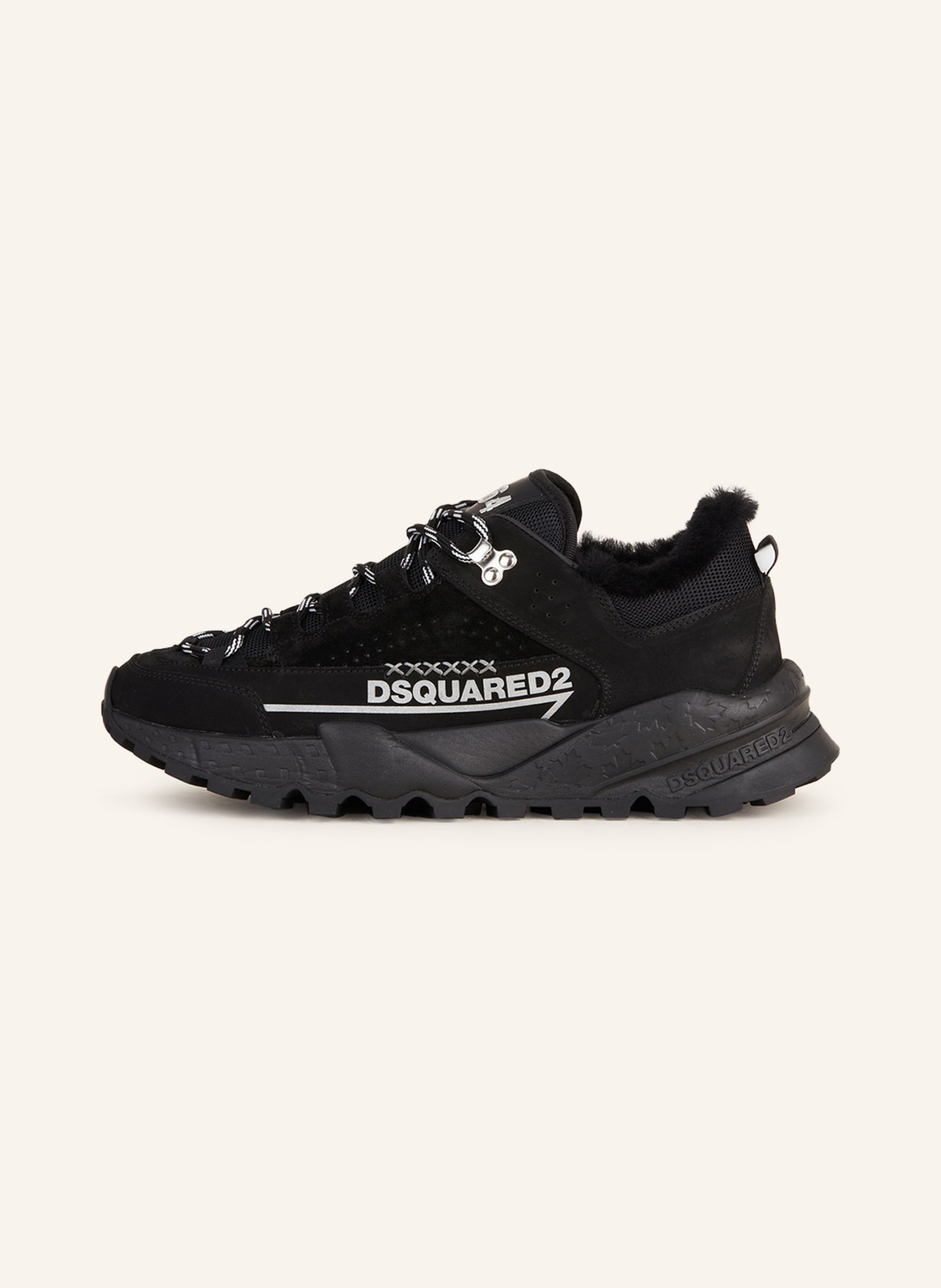 DSQUARED2 Sneakers FREE MOUNTAIN, Color: BLACK (Image 4)