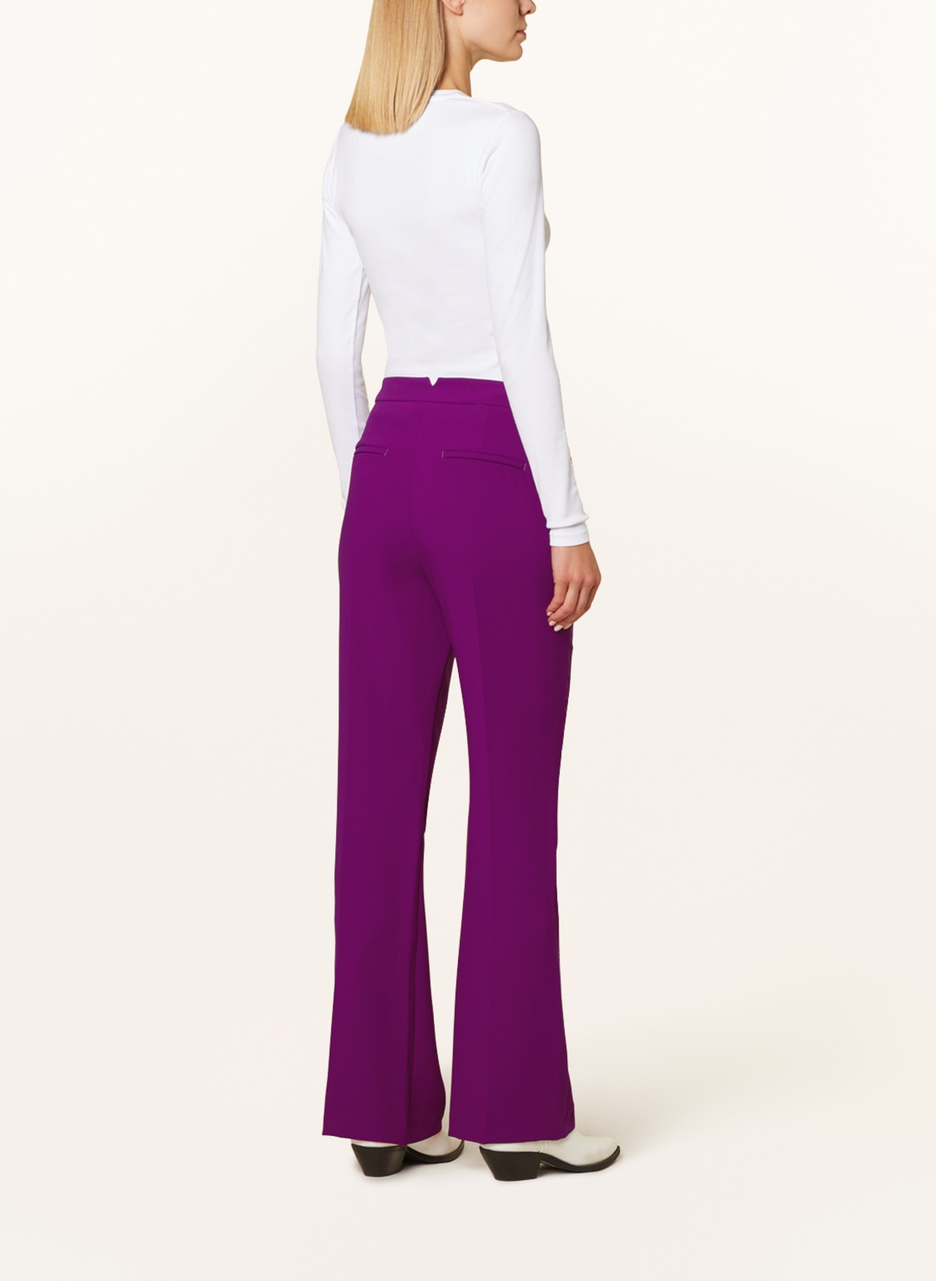 MAC Trousers JOANA, Color: DARK PURPLE (Image 3)