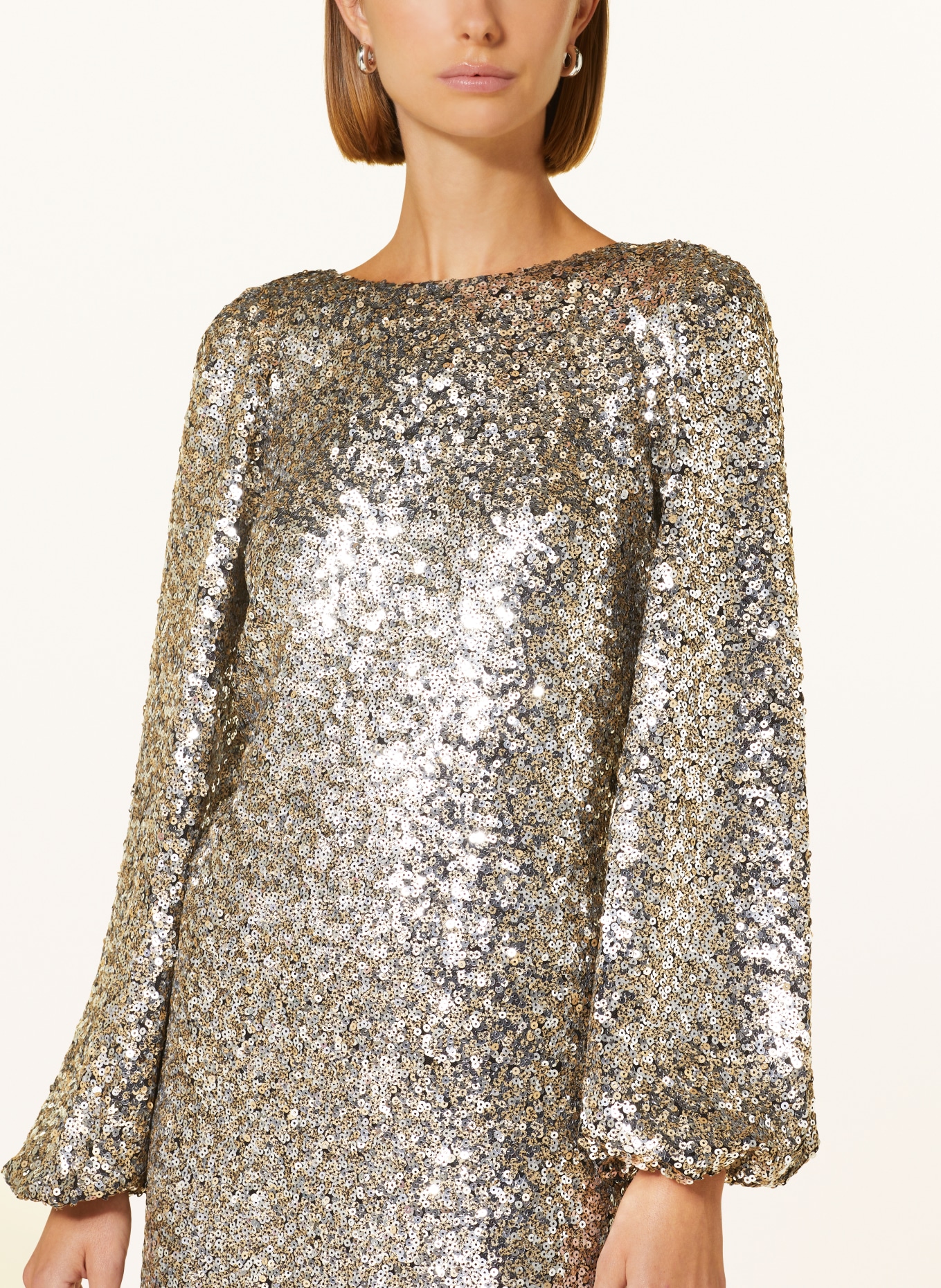 dea kudibal Dress COCO with sequins, Color: SILVER (Image 4)